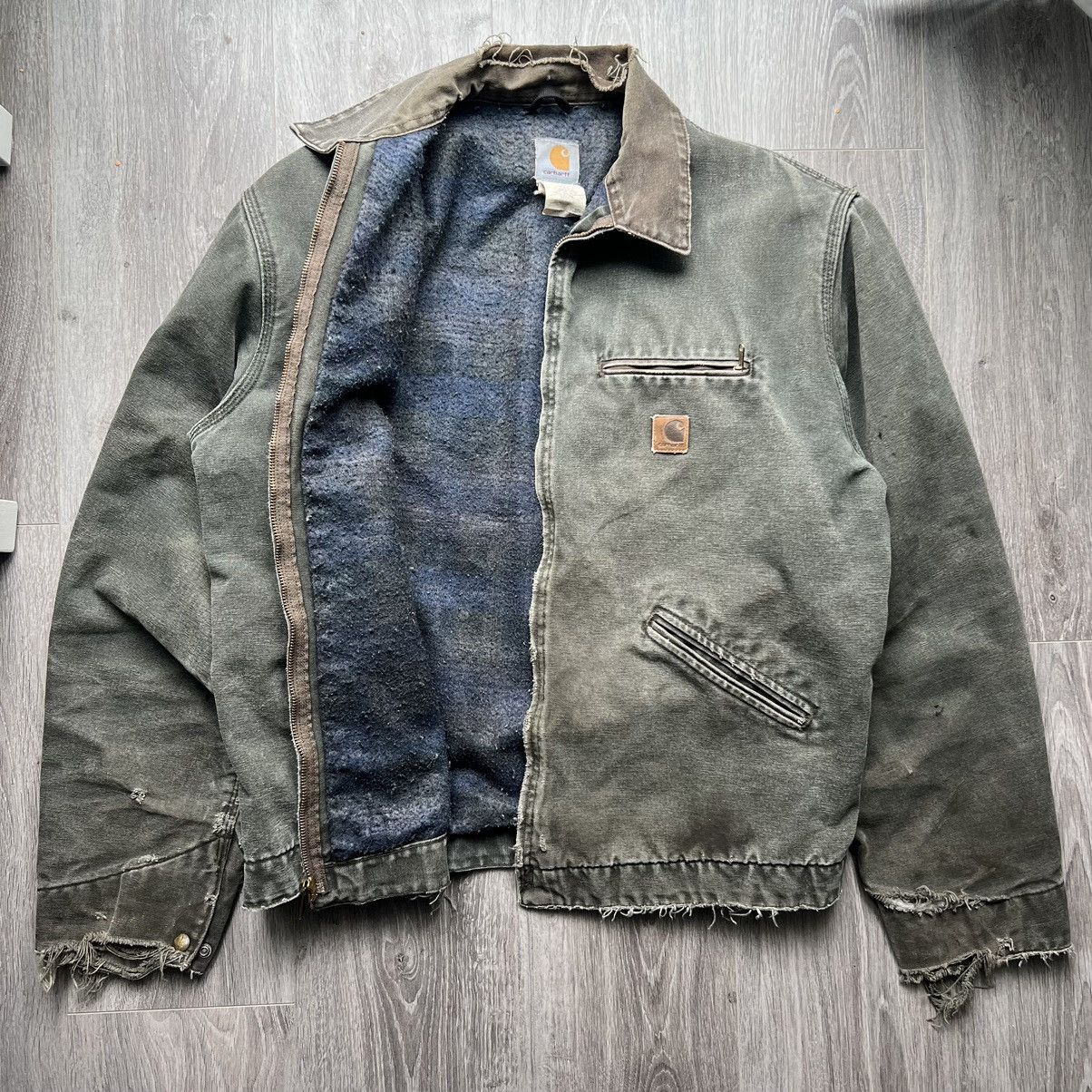 Carhartt Carhartt Detroit jacket J97 vintage Size US XL / EU 56 / 4 - 5 Thumbnail