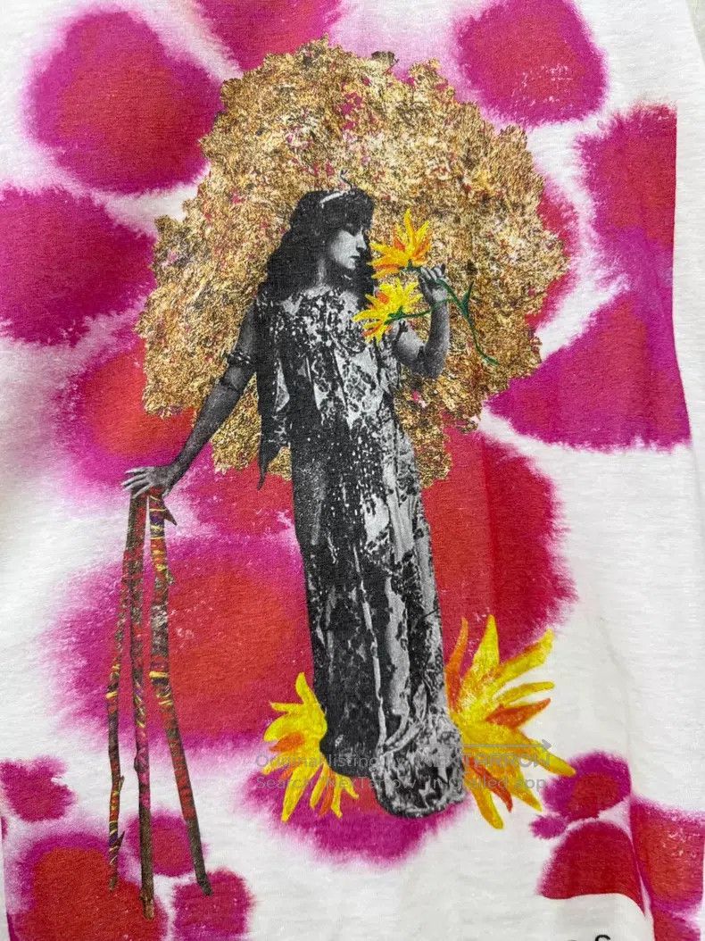 Dior Dior "OUR TAROT" series beige printed short-sleeved T-shir Size S / US 4 / IT 40 - 2 Thumbnail