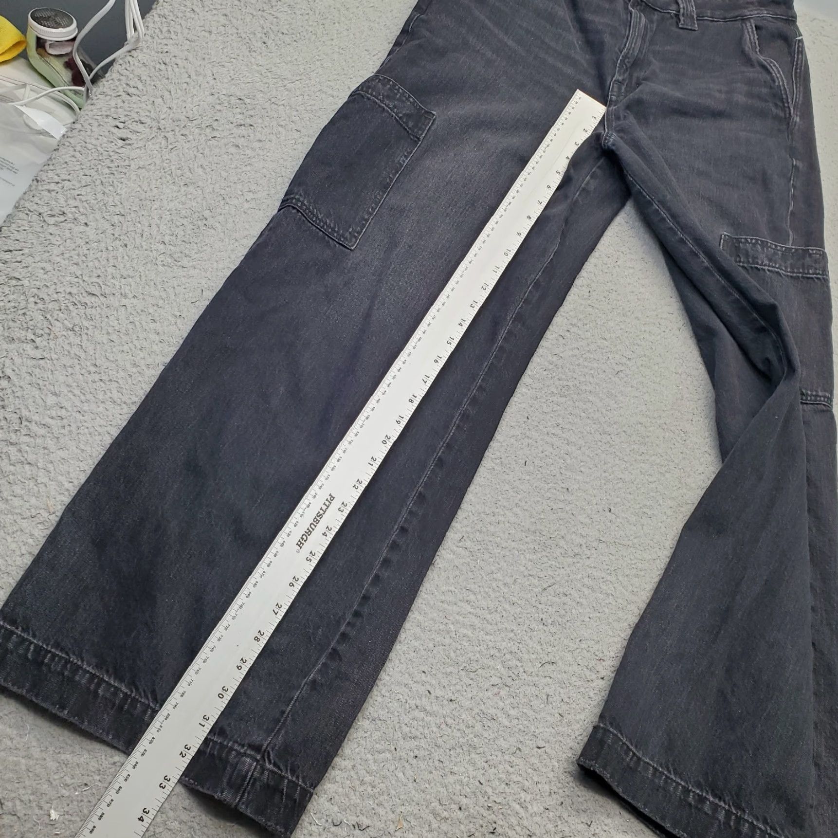 American Eagle Outfitters American Eagle Outfitters Jeans Womens 12 Black Denim Comfort Stretch Waistband Jeans Womens 12 Black Denim Comfort Stretch Waistband Size 34" / US 12 / IT 48 - 4 Thumbnail