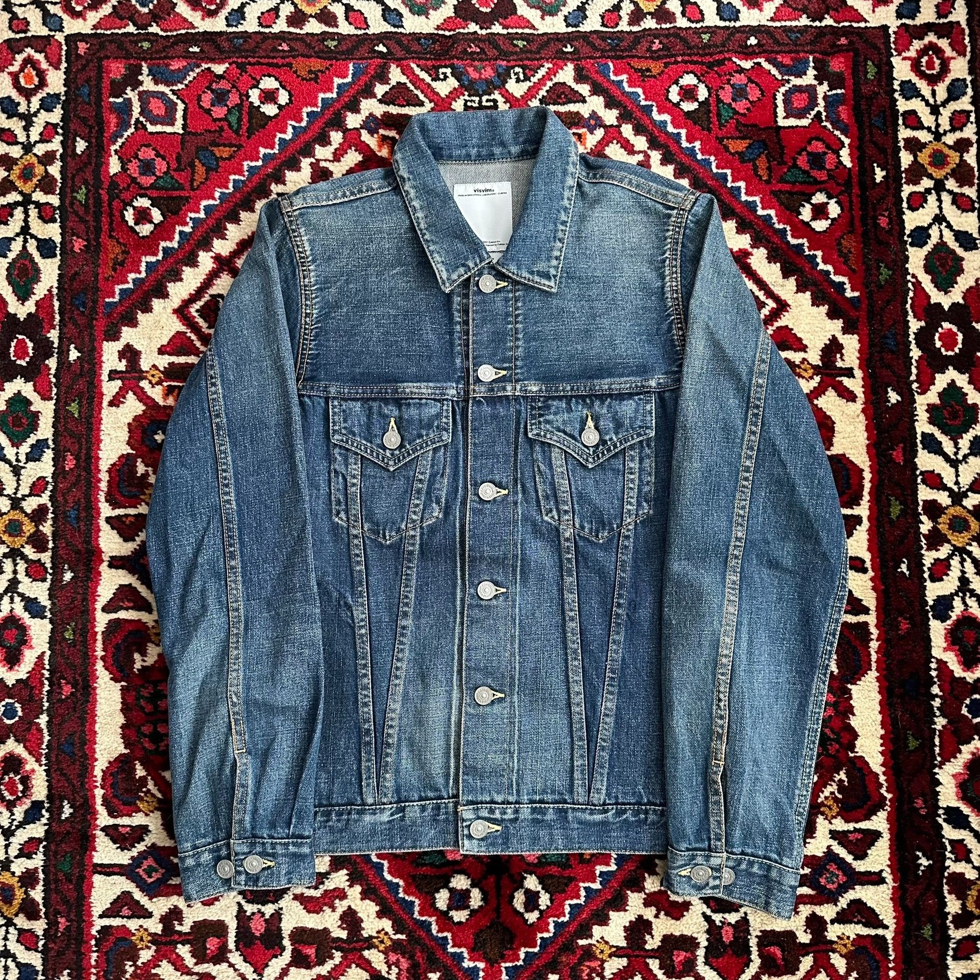 Visvim visvim 14aw 103 JKT Denim Jacket Size US M / EU 48-50 / 2 - 1 Thumbnail