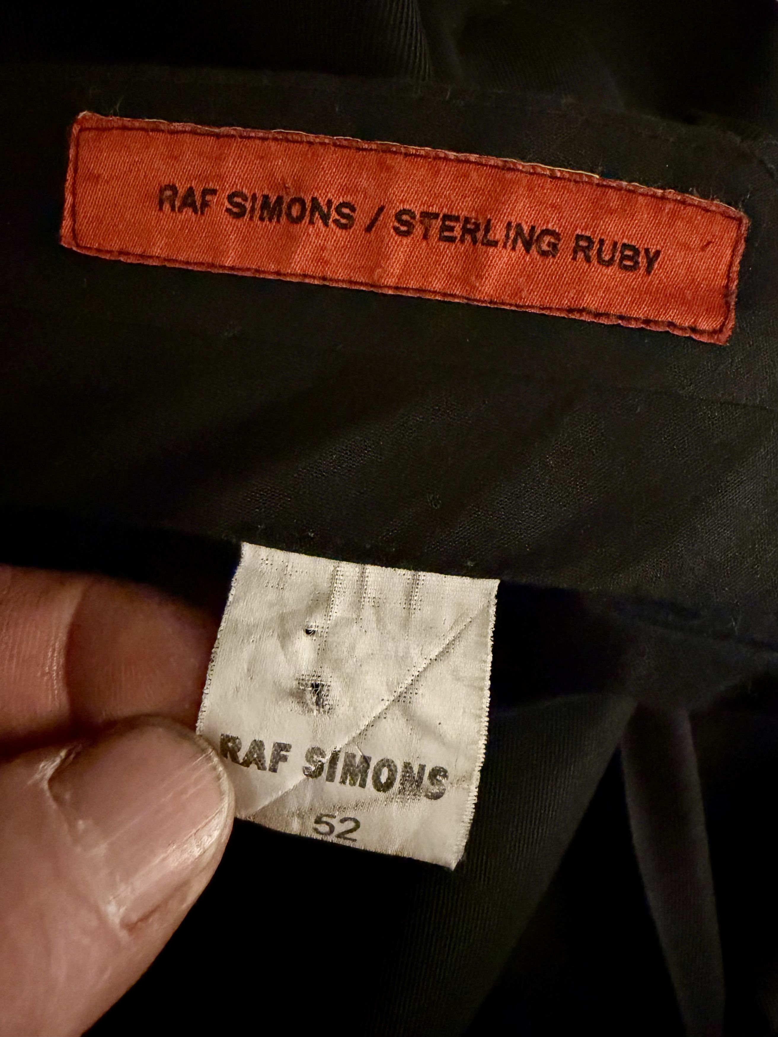Raf Simons × Sterling Ruby F/W14 Collab Military Stripe Trousers Size US 36 / EU 52 - 5 Thumbnail