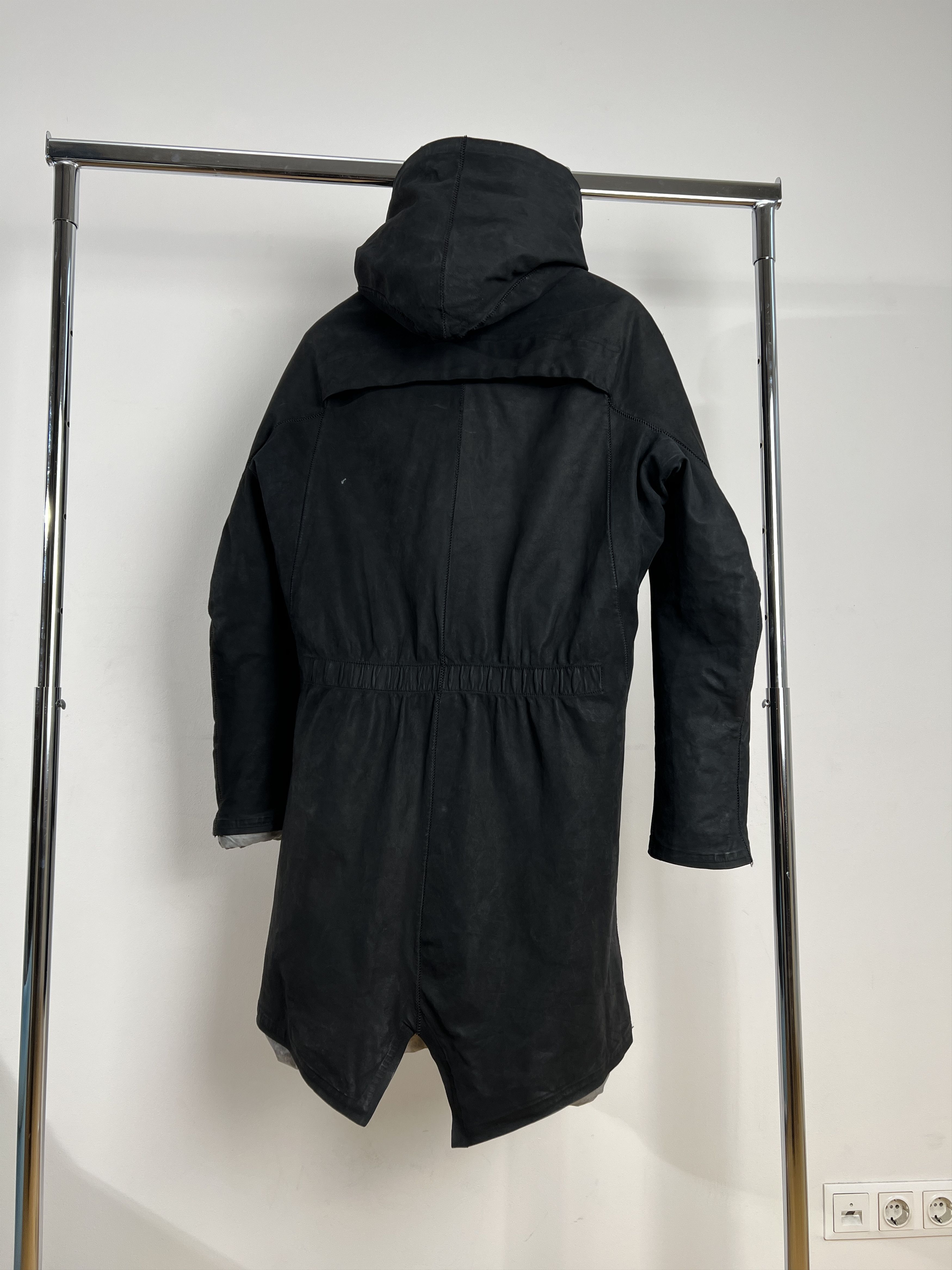 Isaac Sellam Experience ISAAC SELLAM EXPERIENCE LEATHER LONG JACKET Size XXL / US 16-18 / IT 52-54 - 21 Thumbnail