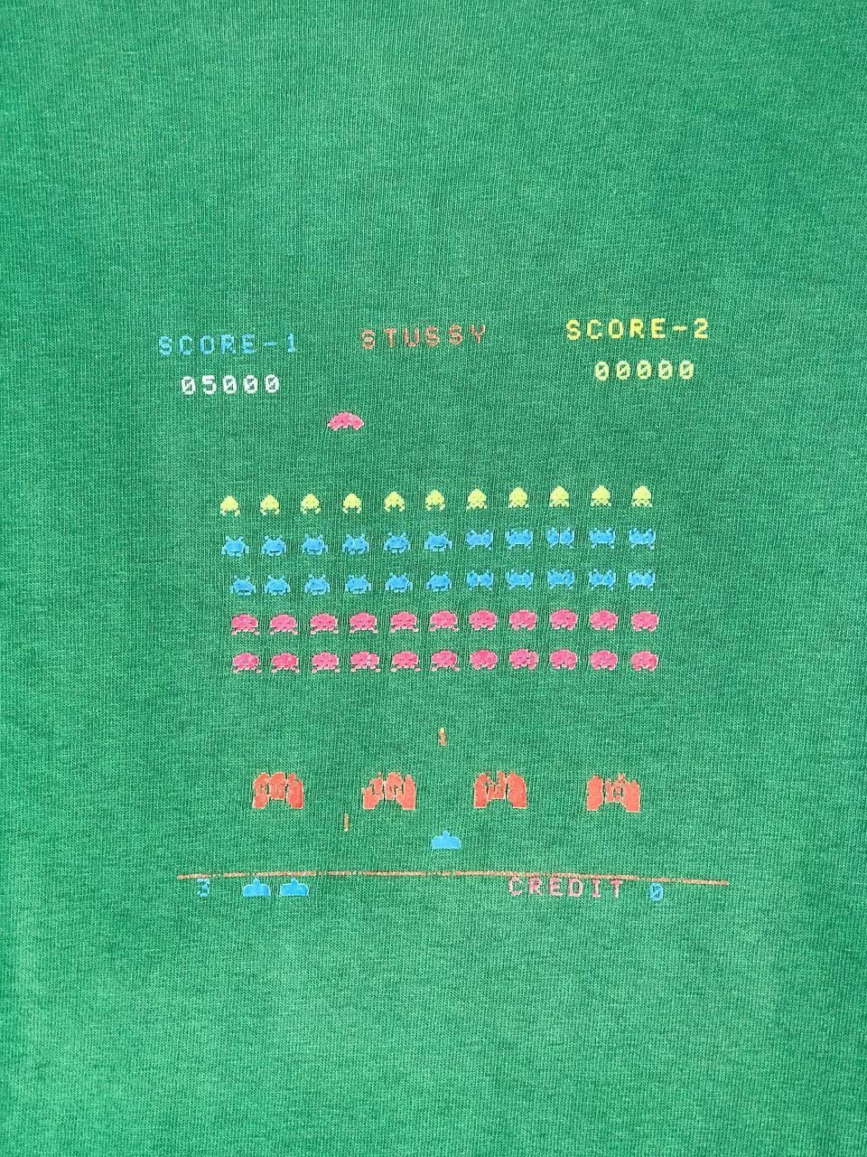 Stussy × Vintage vintage stussy space invaders Size US L / EU 52-54 / 3 - 3 Thumbnail