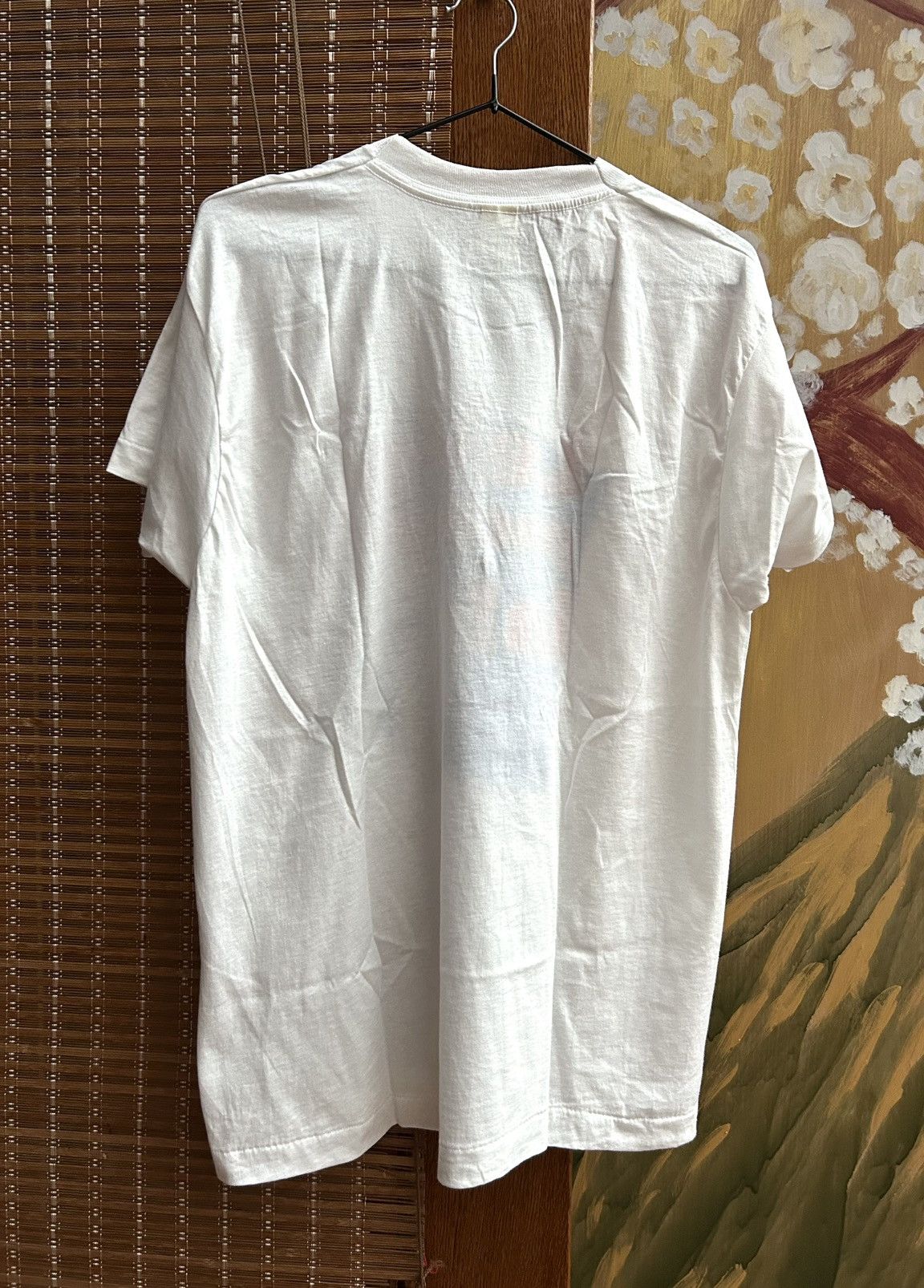 Vintage Vintage 80’s No Smoking Day White T-Shirt Single Stitch Size US XL / EU 56 / 4 - 2 Thumbnail