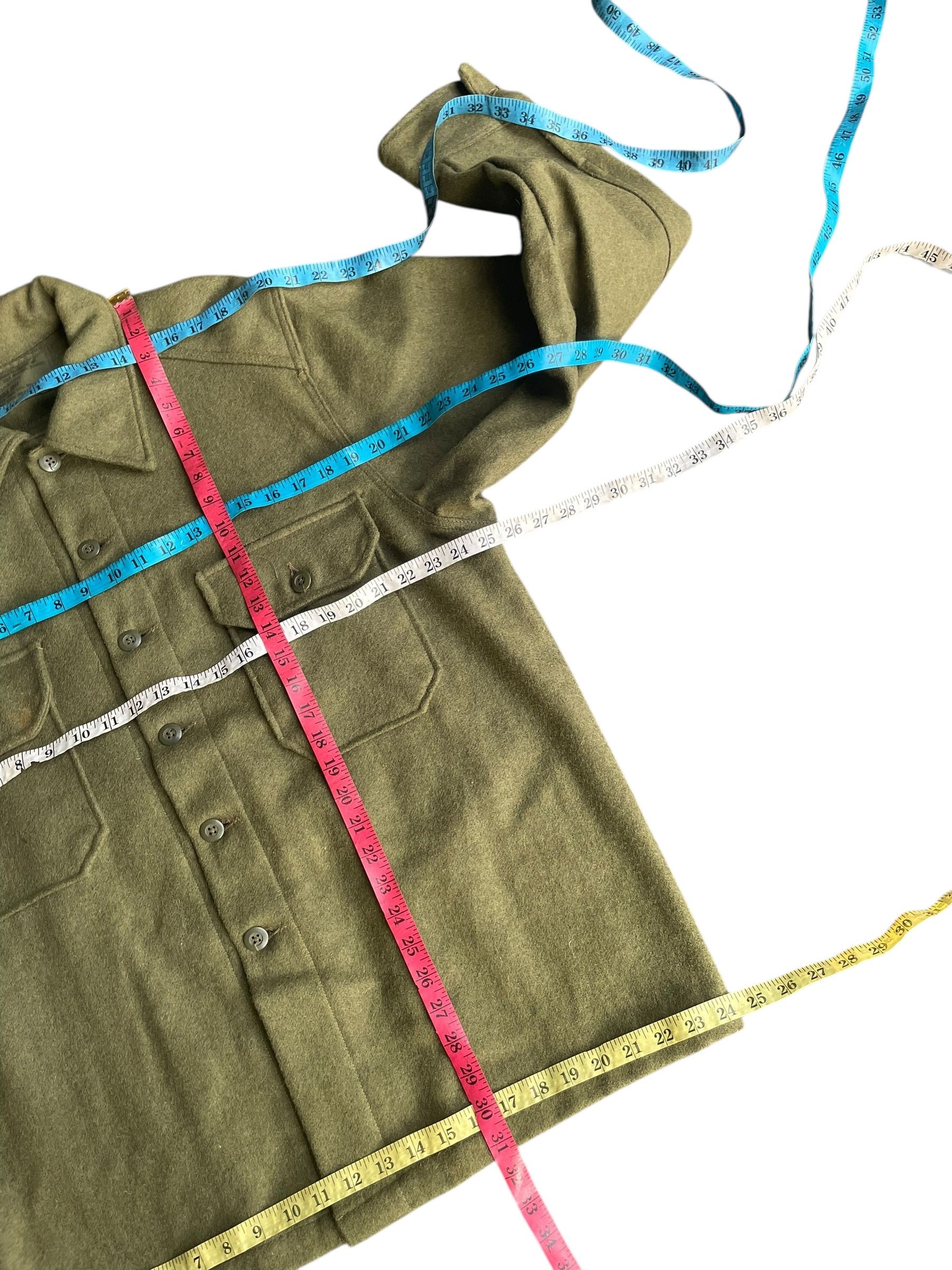Other Vintage USMC Wool Shirt Size US L / EU 52-54 / 3 - 11 Thumbnail