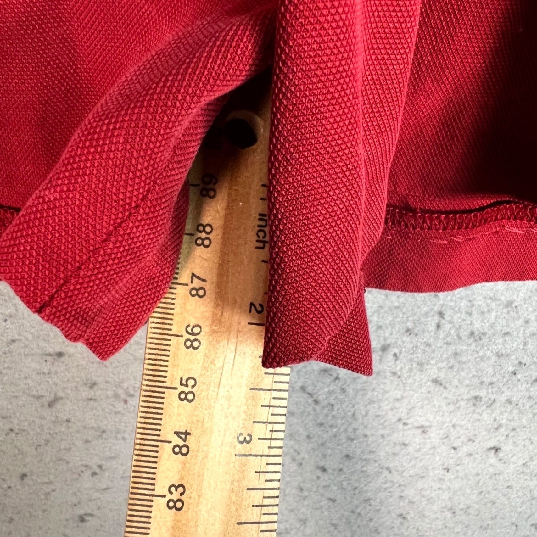 Zara VINTAGE Zara Woman Bermuda Shorts Adult Womens Large Red High-Waist with Belt 32 in Waist Lyocell Pleated 2.5 in Inseam Womens Size 36" / US 14 / IT 50 - 7 Thumbnail