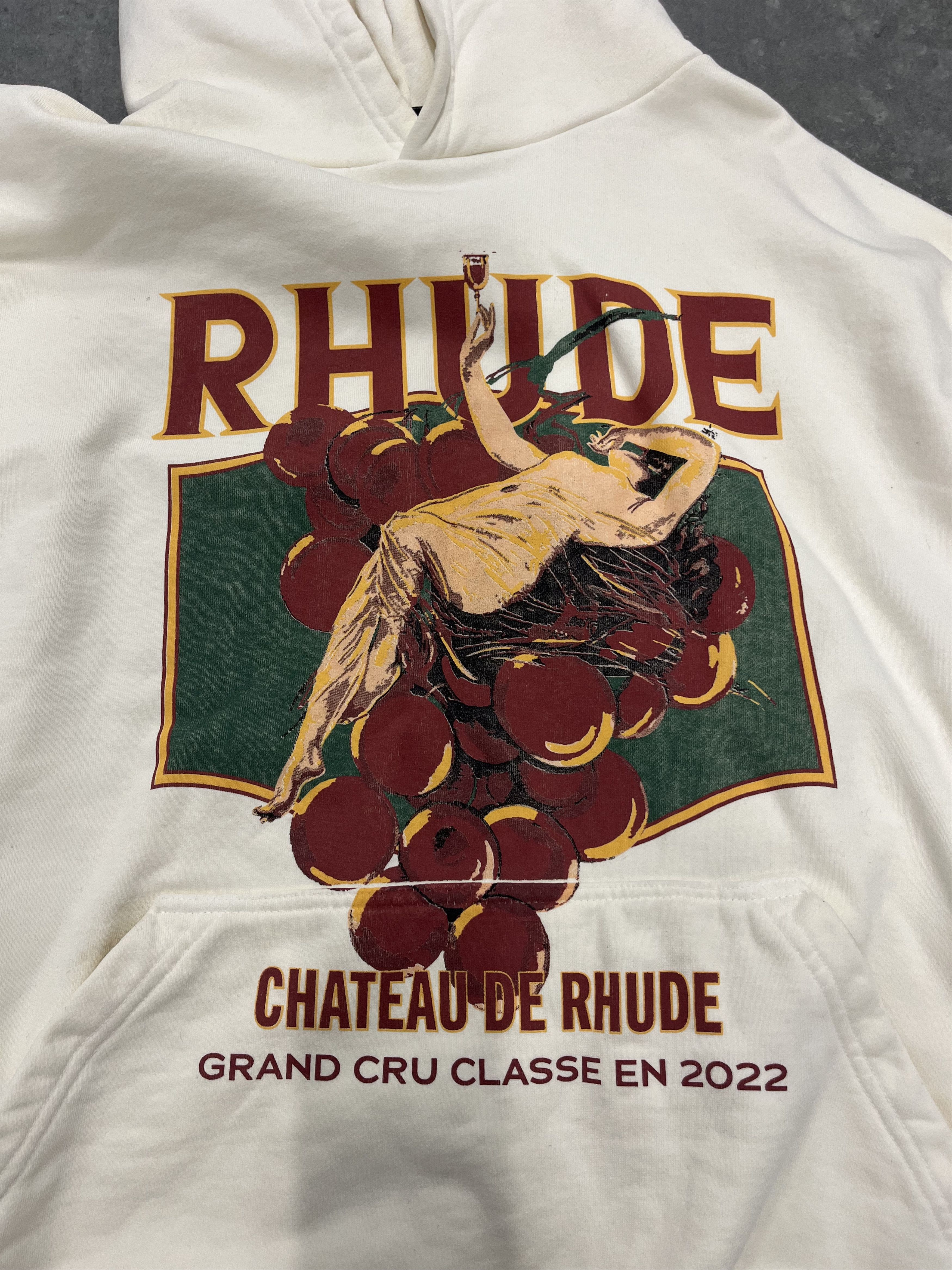 Rhude Rhude hoodie chateau de rhude M Size US M / EU 48-50 / 2 - 2 Thumbnail