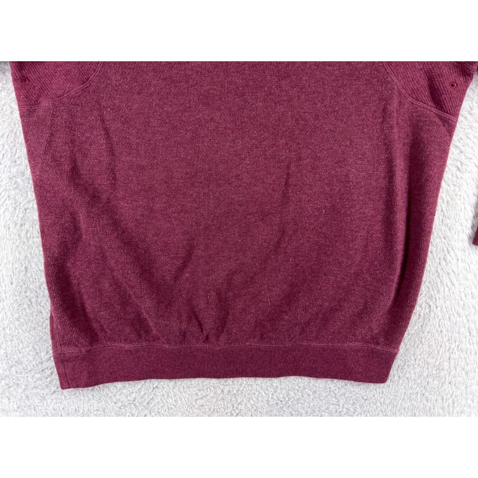 Tommy Bahama Tommy Bahama Mens Sweater Knit 1/4 Zip Mock Neck Long Sleeve Red Golf Casual Size US L / EU 52-54 / 3 - 7 Thumbnail