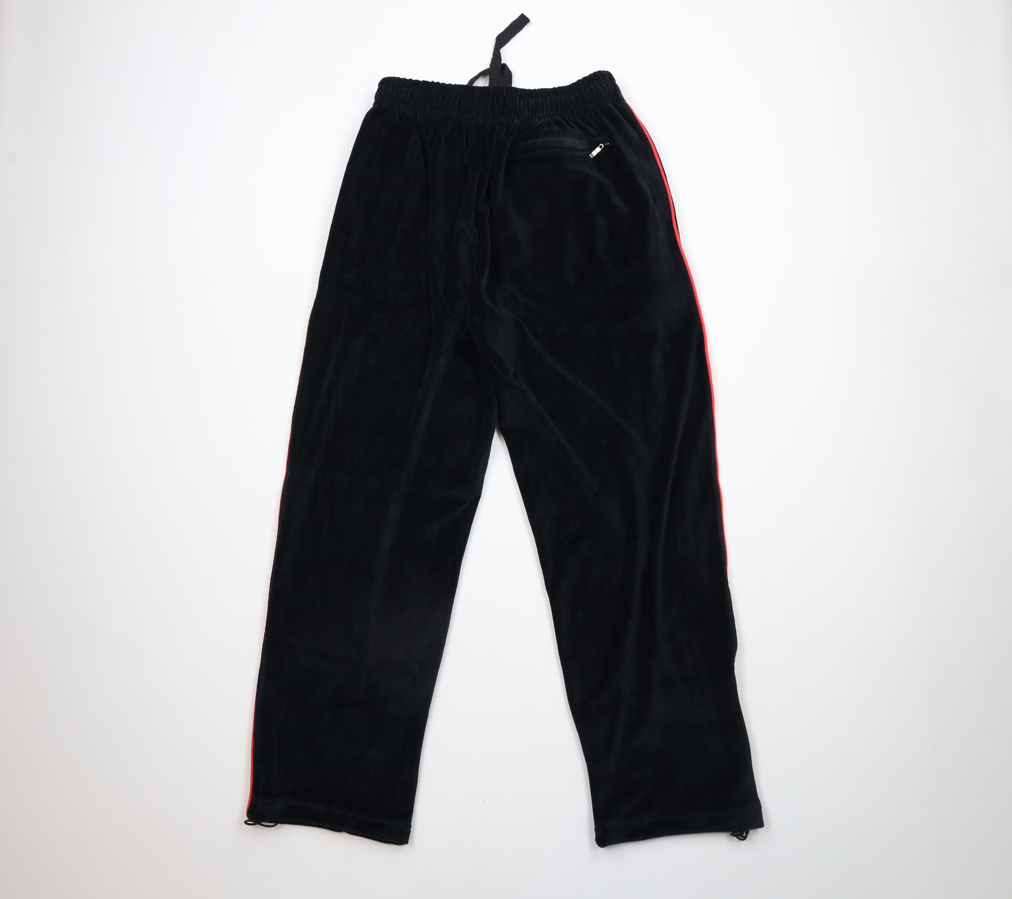 Vintage Deadstock Vintage Y2K Streetwear Velour Wide Leg Sweatpants Size US 34 / EU 50 - 7 Thumbnail