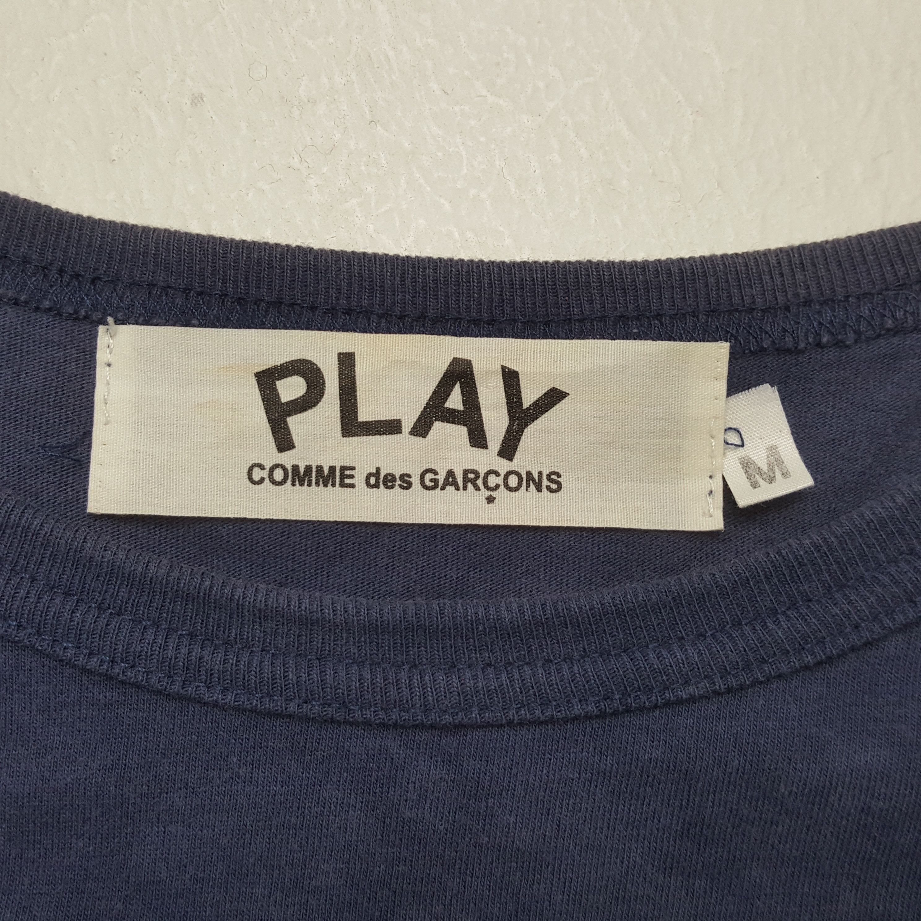 Comme des Garcons Vintage Comme des Garçons Play Japanese Brand T-shirt RR13 Size US M / EU 48-50 / 2 - 4 Thumbnail