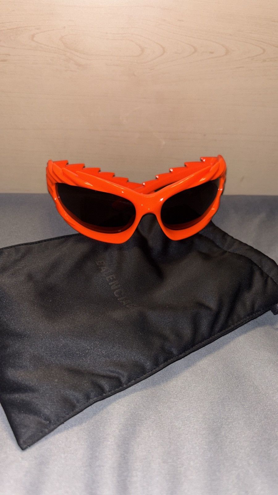 Balenciaga Balenciaga Spike Rectangle Sunglasses Size ONE SIZE - 1 Thumbnail