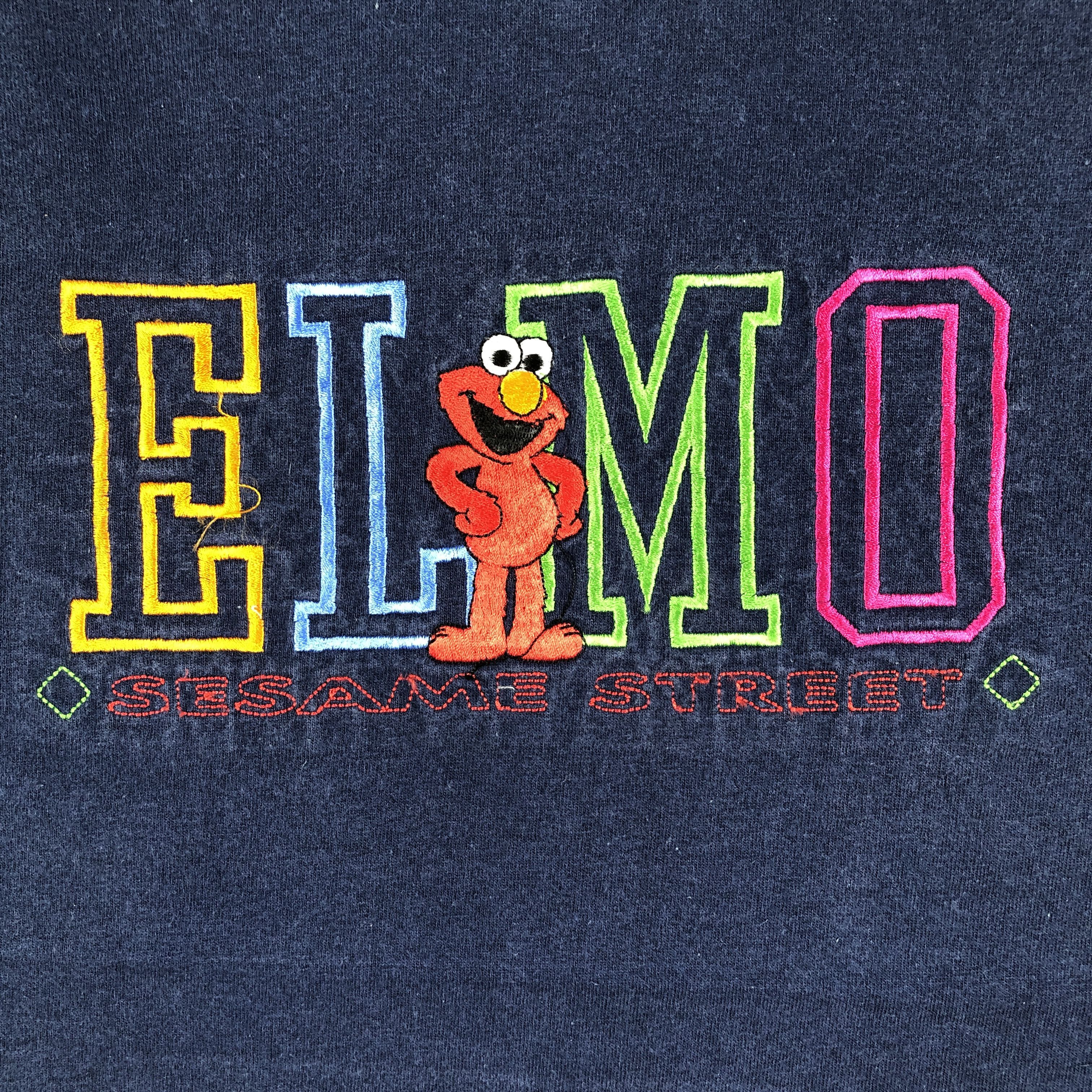Vintage Vintage Elmo Sesame Street T-shirt Size US L / EU 52-54 / 3 - 3 Thumbnail