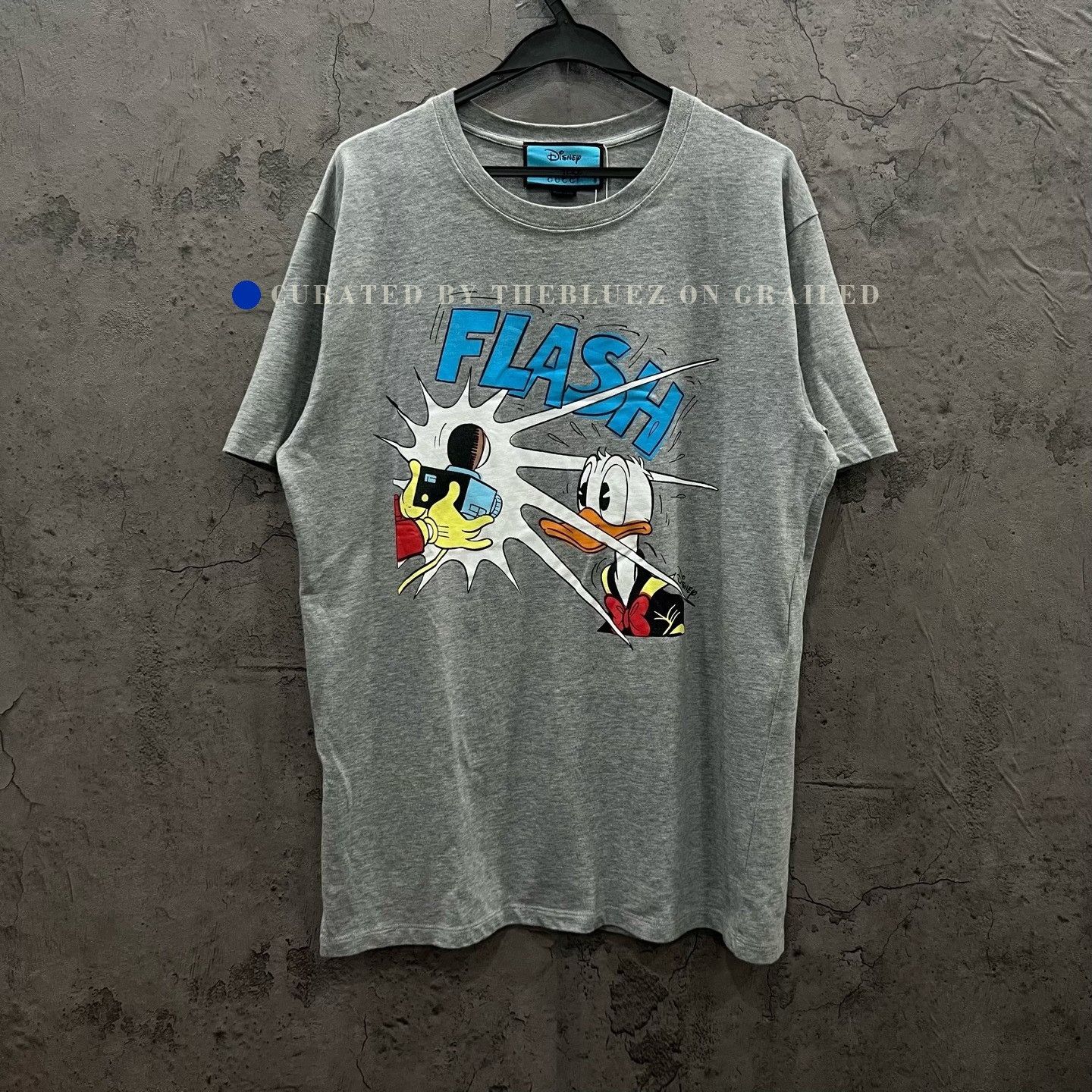 Gucci Gucci Gray Donald Duck Short Sleeve Size US S / EU 44-46 / 1 - 1 Thumbnail