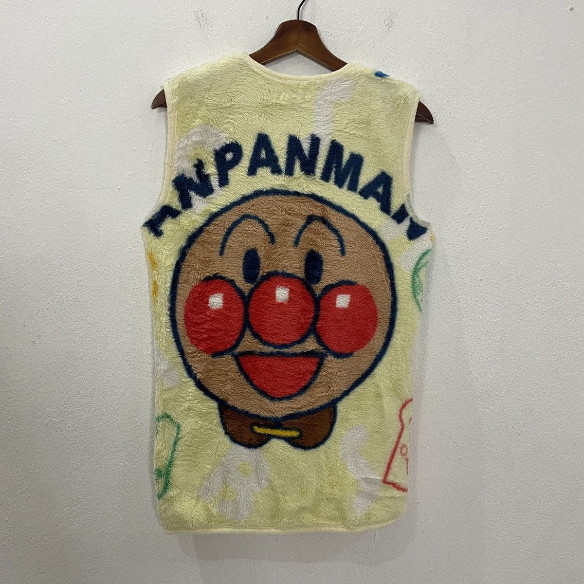 Anime Vintage Bandai Anpanman Fleece Sleeveless Size US S / EU 44-46 / 1 - 1 Thumbnail
