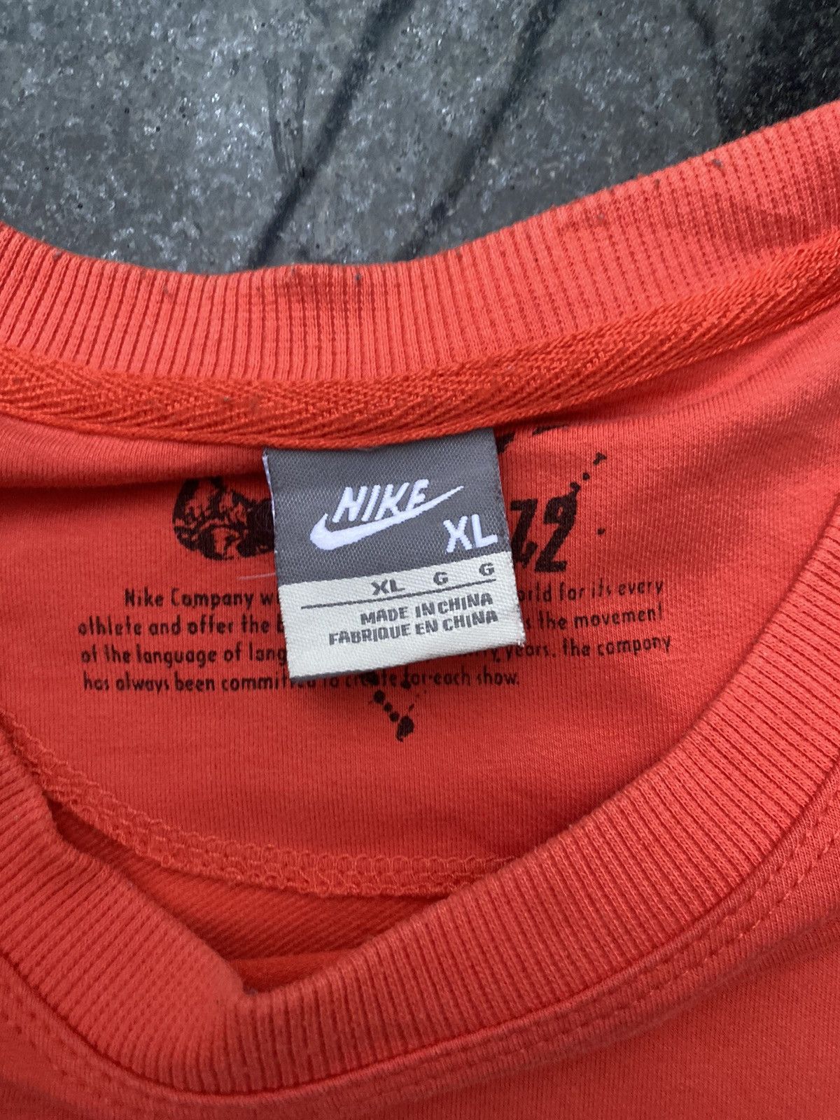 Nike × Vintage 90’s NIKE RARE BIG LOGO RETRO Y2K SWOOSH SWEATSHIRT Size US M / EU 48-50 / 2 - 8 Thumbnail