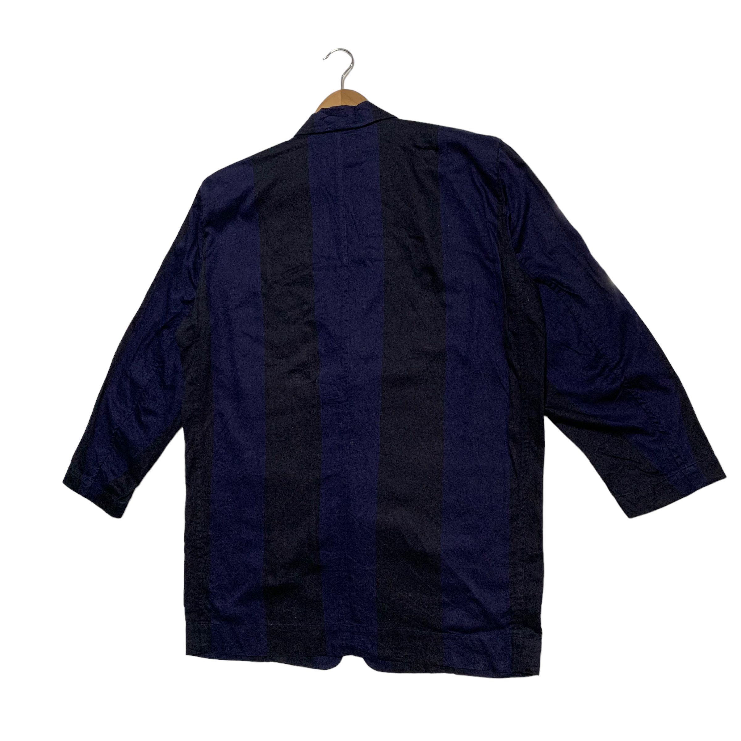 Issey Miyake Plantation Stripe Blazer Jacket Size US M / EU 48-50 / 2 - 5 Thumbnail