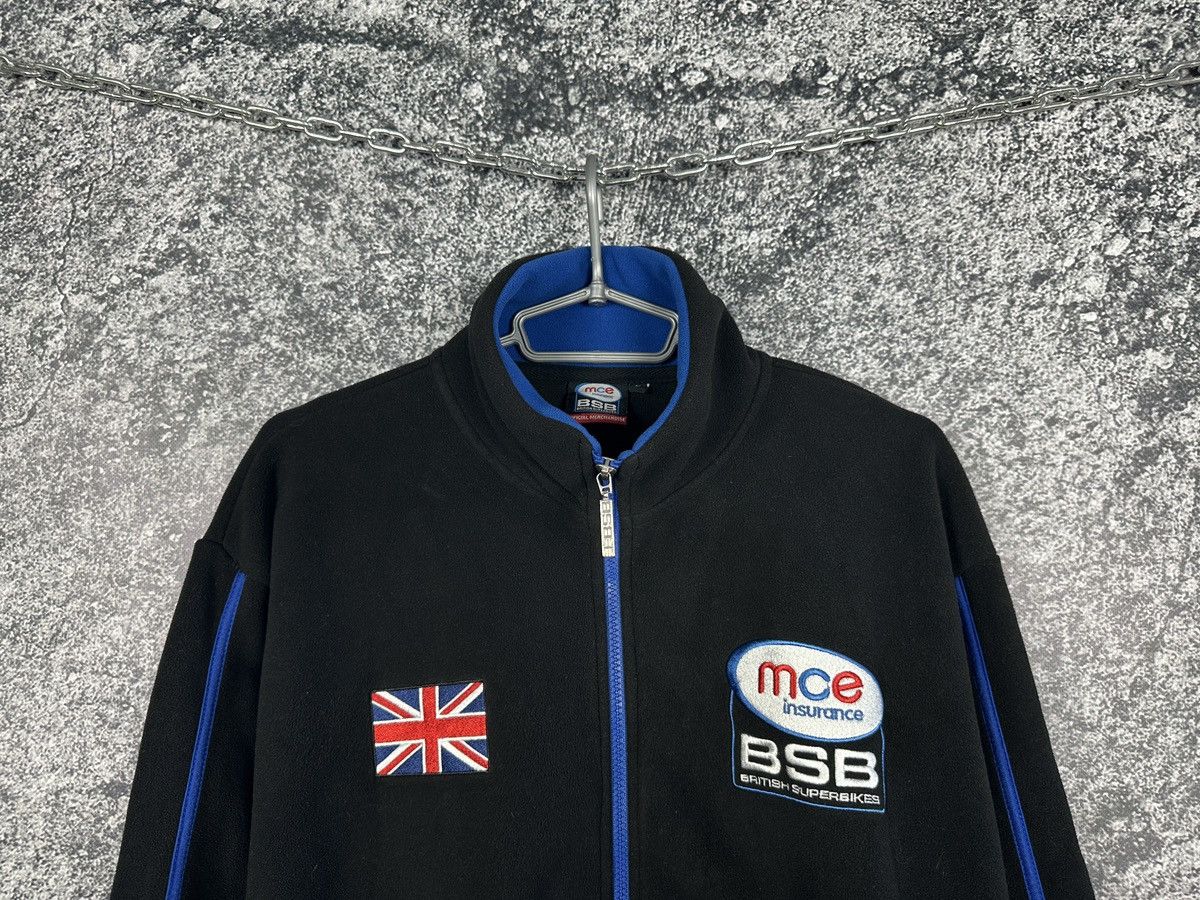 Vintage British Superbikes Racing Fleece Jacket MOTO BSB Size M Size US M / EU 48-50 / 2 - 2 Thumbnail