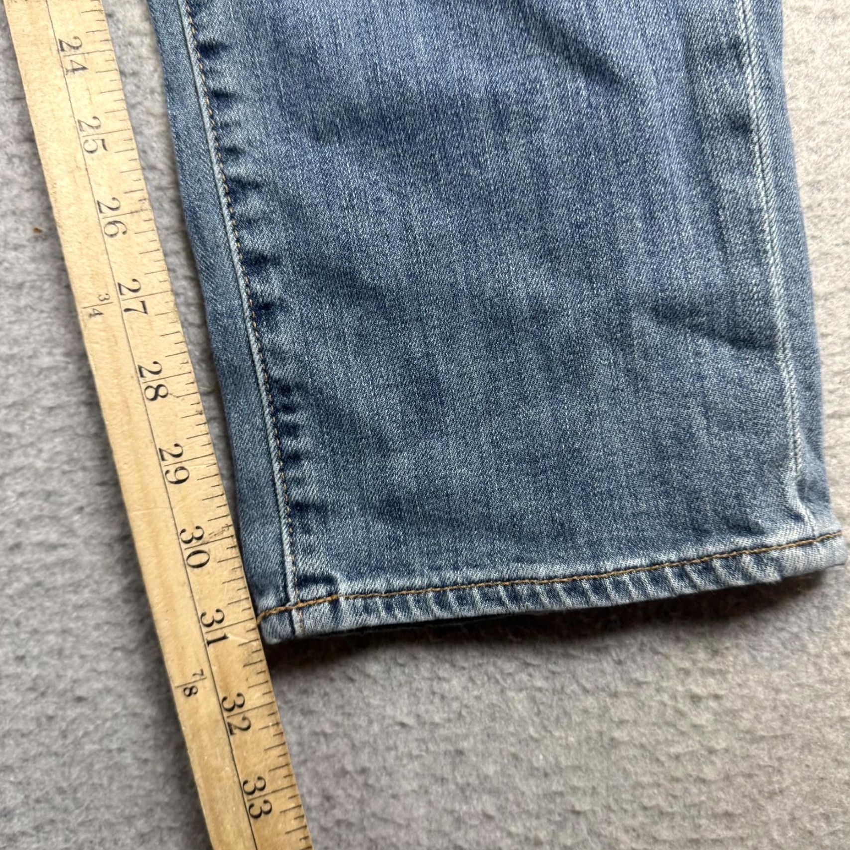 Lucky Brand LUCKY BRAND Jeans Men's 32x32 Light Wash Blue Denim 410 Athletic Slim Ankle Slim Jeans Regular Size 32 Mens Size US 32 / EU 48 - 7 Thumbnail
