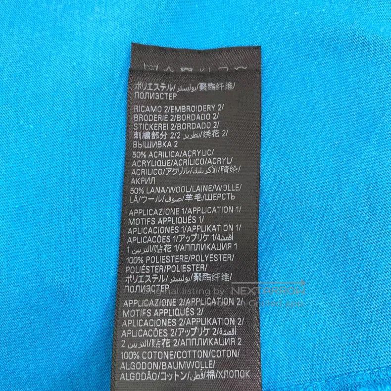 Balenciaga Balenciaga Navy Blue Graffiti Letter Printed Wool Round Ne Size US L / EU 52-54 / 3 - 8 Thumbnail