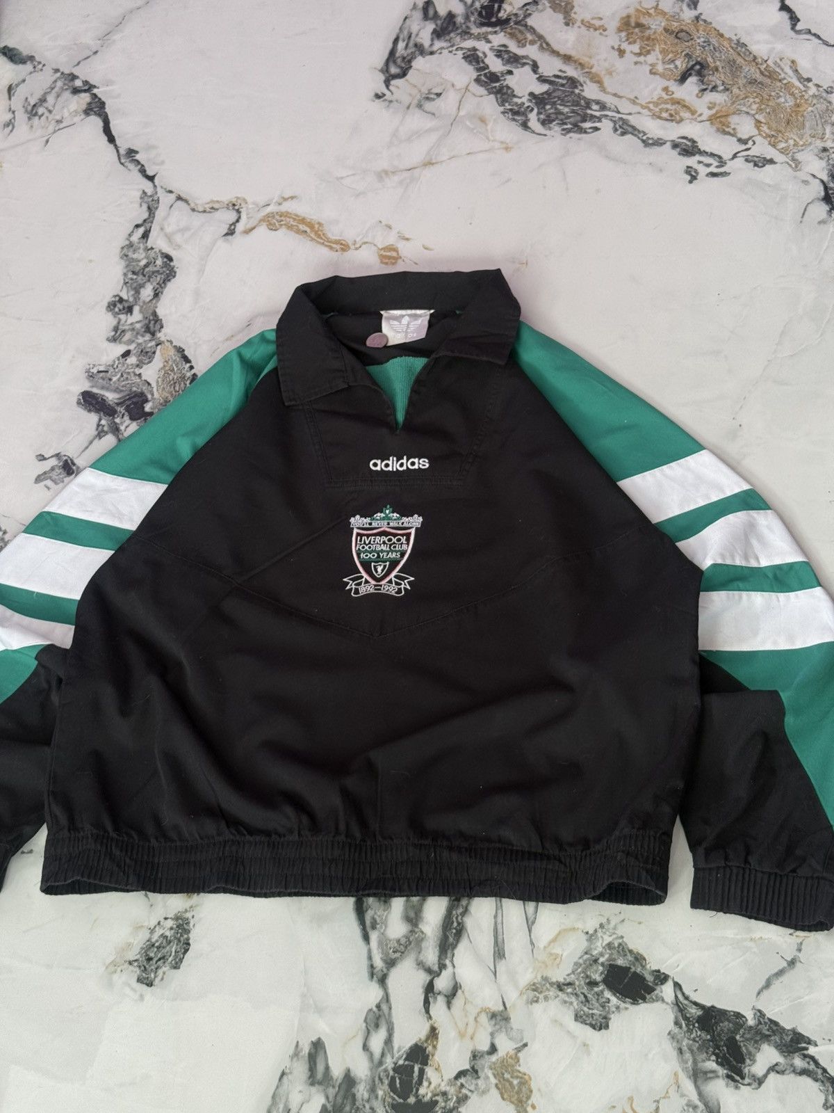 Adidas Liverpool Training Drill Top 1992. Centenary Liverpool Size US L / EU 52-54 / 3 - 3 Thumbnail