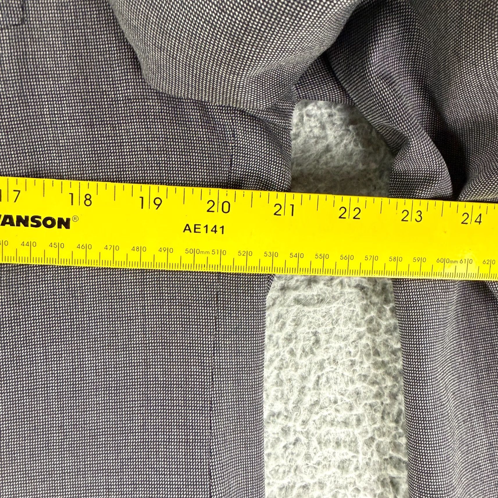 Canali Canali Blazer Coat Jacket Mens 44R Gray 100% Wool Made in Italy LS Blazer Size 44R - 7 Thumbnail