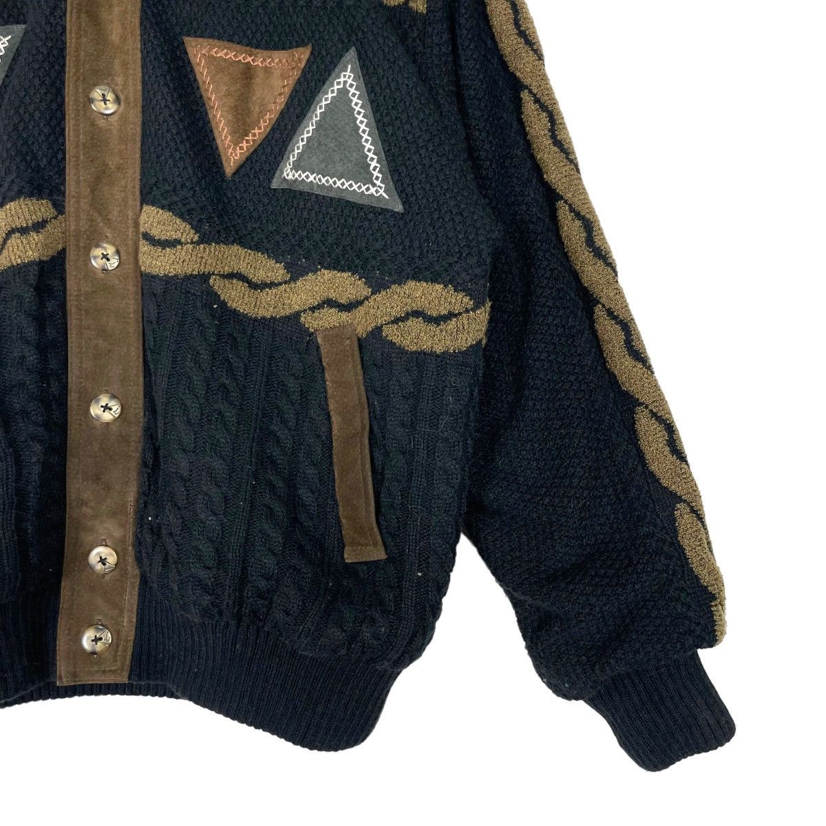 If Six Was Nine Vintage Racow Knitt Jacket Women Knittwear Japanese Brand Size XL / US 12-14 / IT 48-50 - 5 Thumbnail
