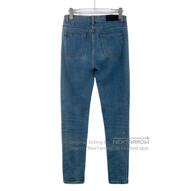 Fendi Fendi Slim fit casual denim long pants in blue Size 26" / US 2 / IT 38 - 2 Thumbnail