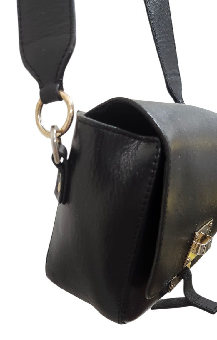 Sophie Hulme SOPHIE HULME Black Smooth Matte Leather Crossbody Bag Size ONE SIZE - 8 Thumbnail