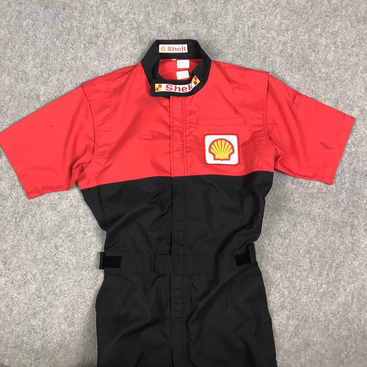 Japanese Brand × Sports Specialties VINTAGE SHELL HELIX OVERALL SHORT SLEEVE JACKET OVERALL Size US 30 / EU 46 - 3 Thumbnail