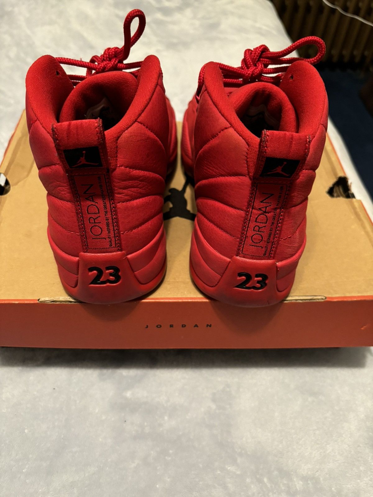 Jordan Brand Air Jordan 12 Retro Gym Red 2018 Size 9 Size US 9 / EU 42 - 5 Thumbnail