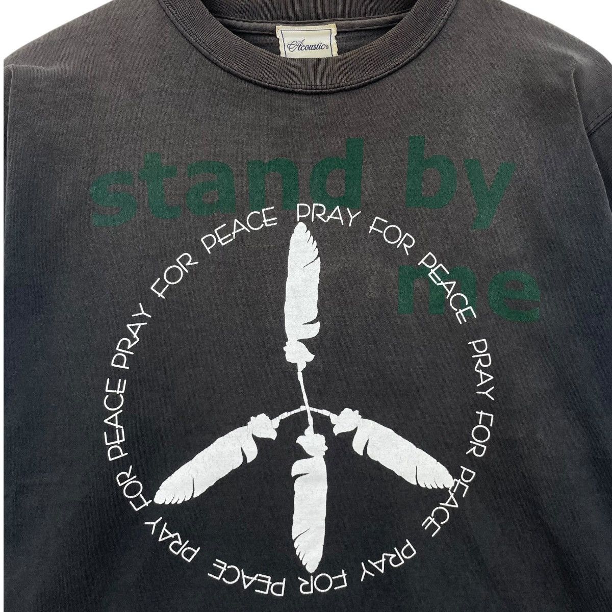 Japanese Brand Acoustic Japan Peace Long Sleeve Shirt Size US M / EU 48-50 / 2 - 4 Thumbnail