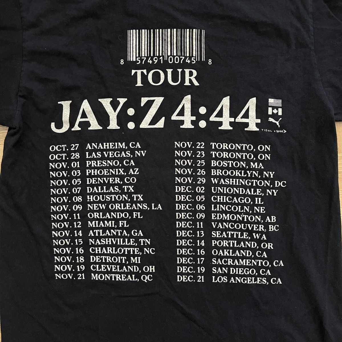 Gildan Jay-Z 4:44 tour shirt Size US S / EU 44-46 / 1 - 4 Thumbnail