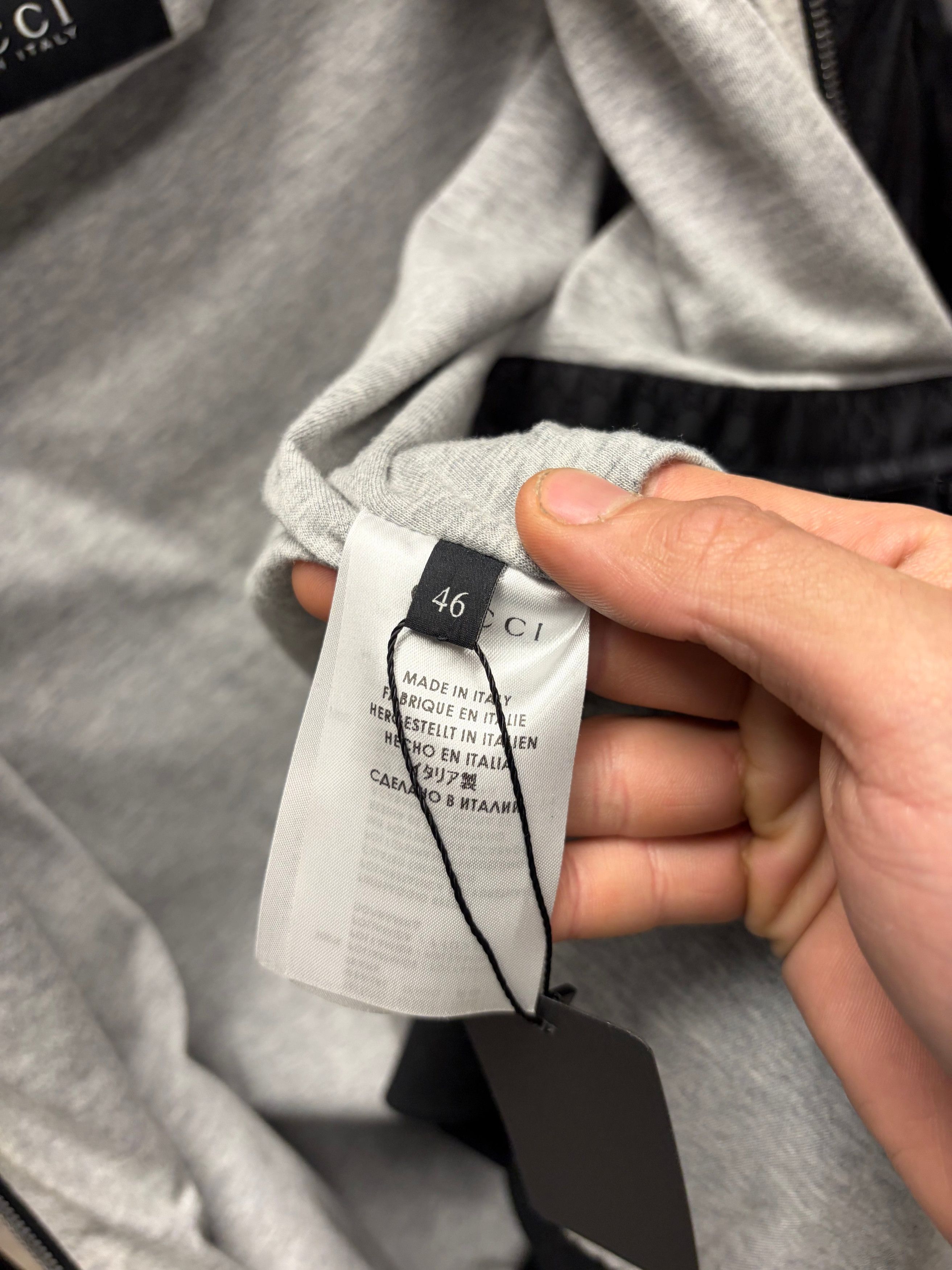 Gucci 2010s Gucci ‘GG Interlock Monogram’ Black Track Jacket with Jersey Cotton Liner Size US S / EU 44-46 / 1 - 5 Thumbnail