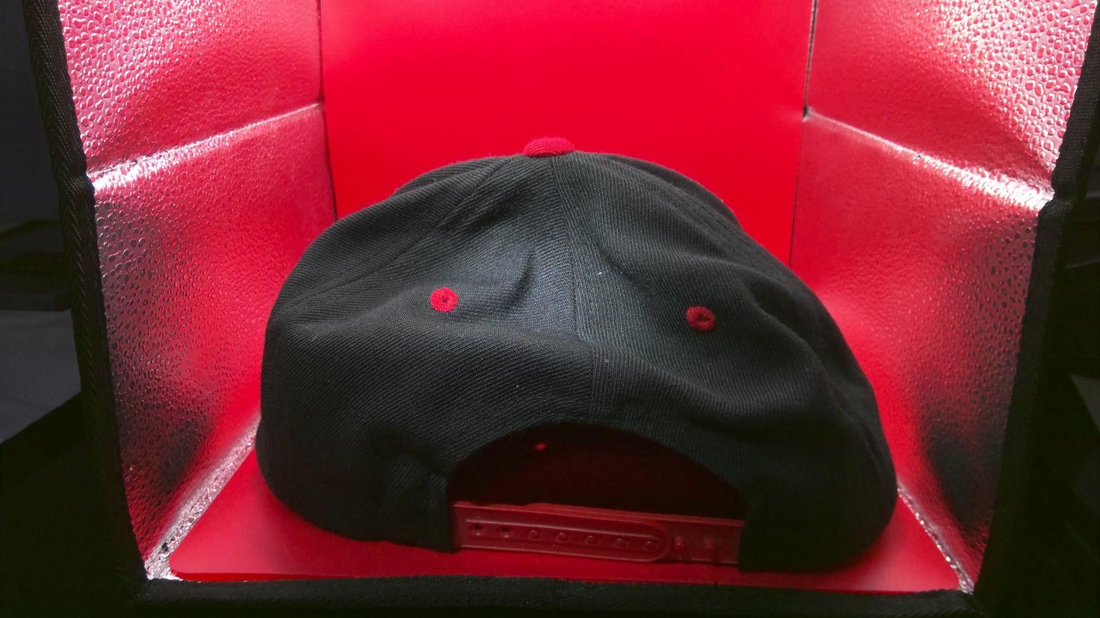 Designer Japangeles Little Tokyo Black and Red Baseball Cap Size ONE SIZE - 2 Thumbnail