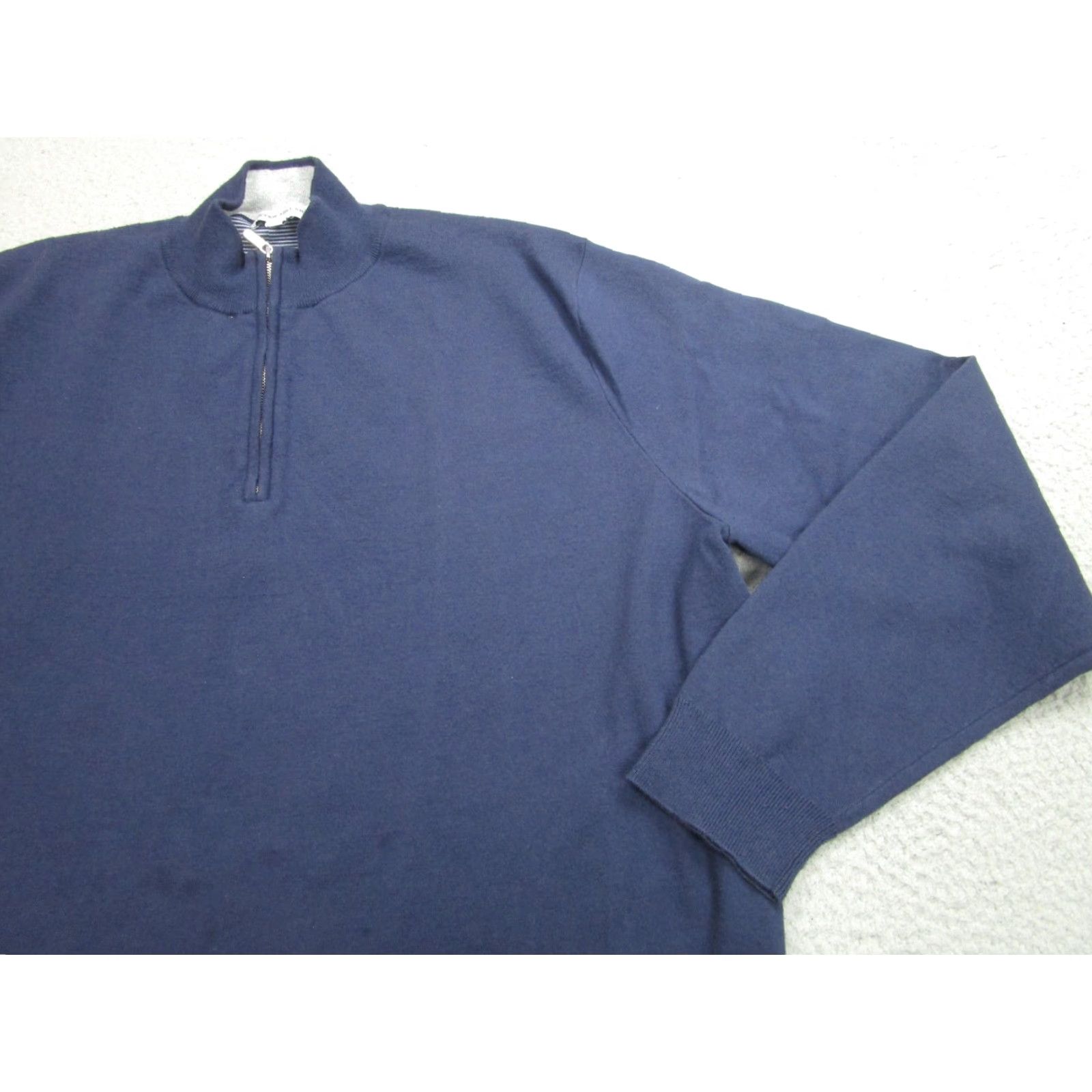 Peter Millar Peter Millar Sweater Mens XL Quarter Zip Pullover Knit Lightweight Casual Golf Size US XL / EU 56 / 4 - 2 Thumbnail
