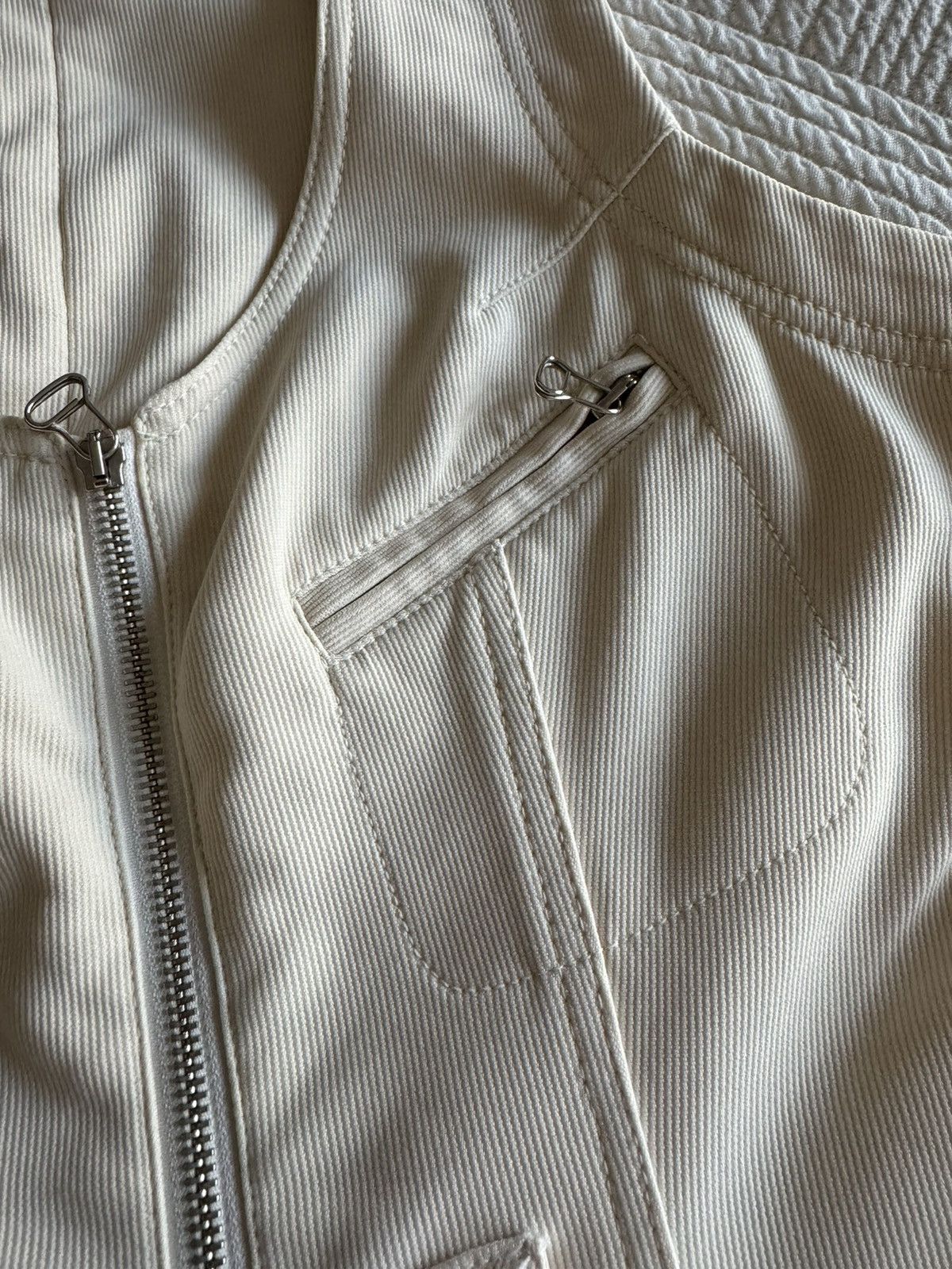 Japanese Brand Vintage avant garde cotton vest off white y2k Size M / US 6-8 / IT 42-44 - 7 Thumbnail