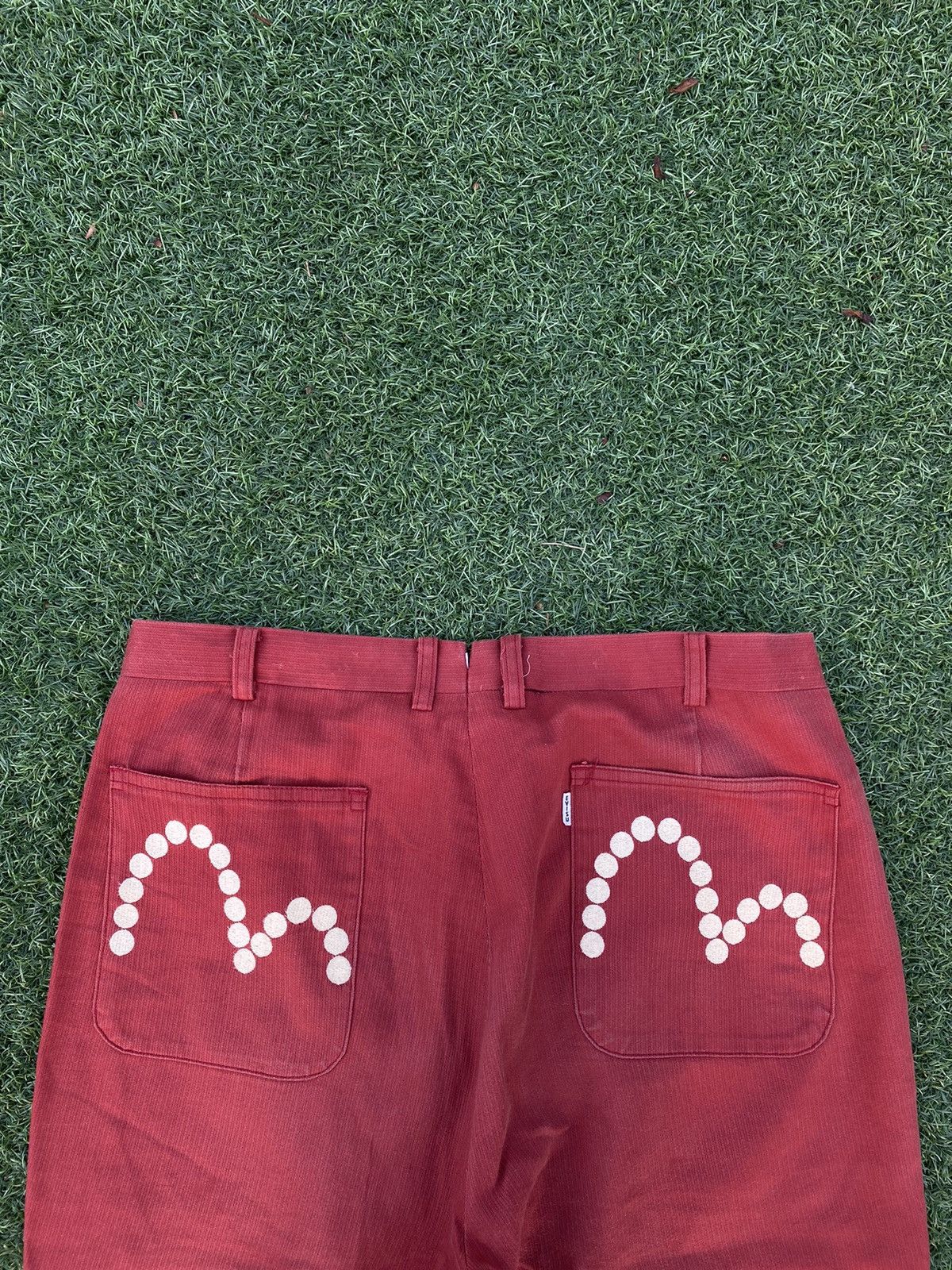 Evisu EVISU TROUSERS WITH EMBROIDERED SEA GULL Size US 36 / EU 52 - 2 Thumbnail