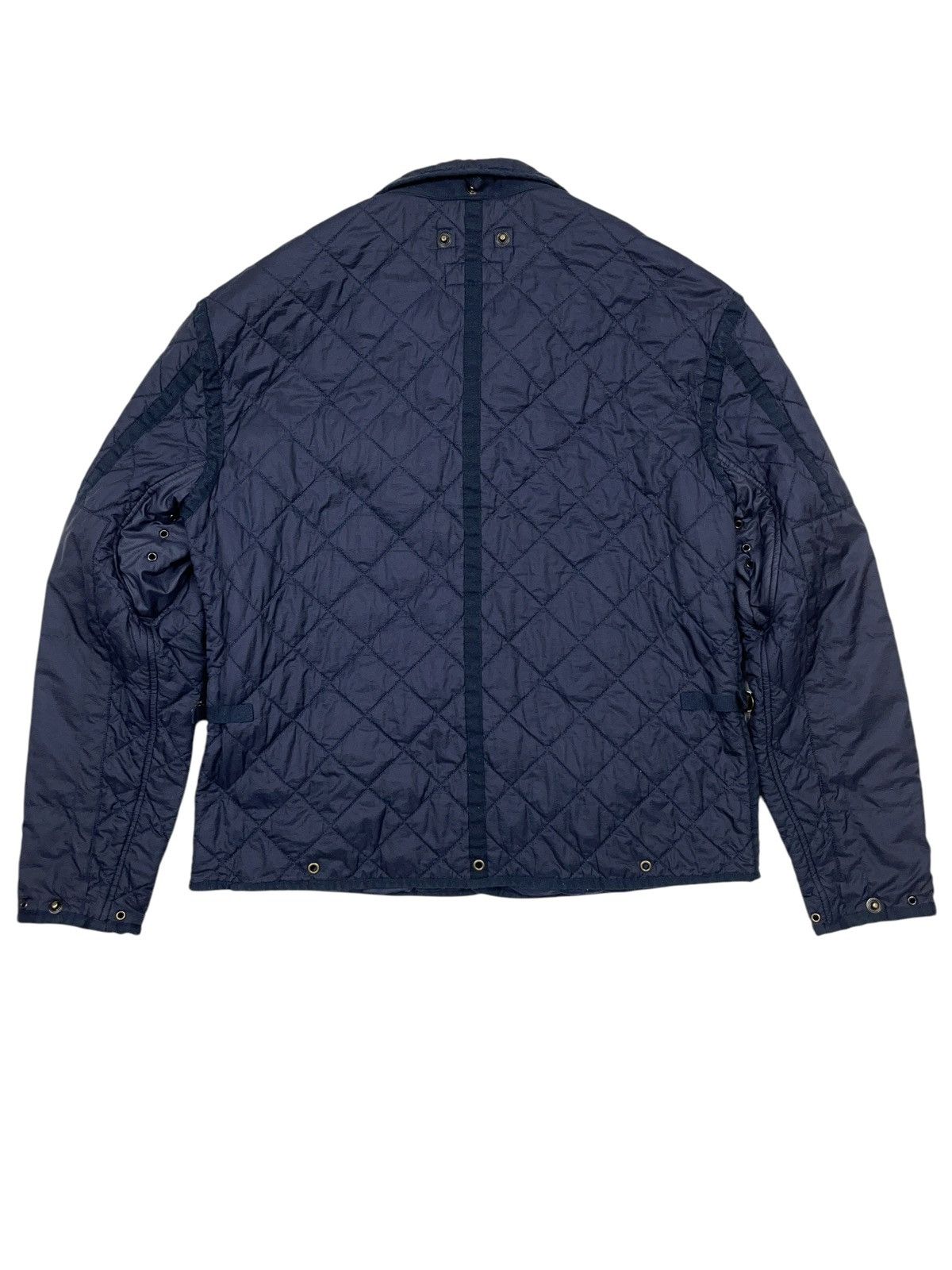 Hunter × Polo Ralph Lauren × Vintage Vintage 90s Polo Ralph Lauren Multi Pocket Quilted Jacket Size US L / EU 52-54 / 3 - 3 Thumbnail