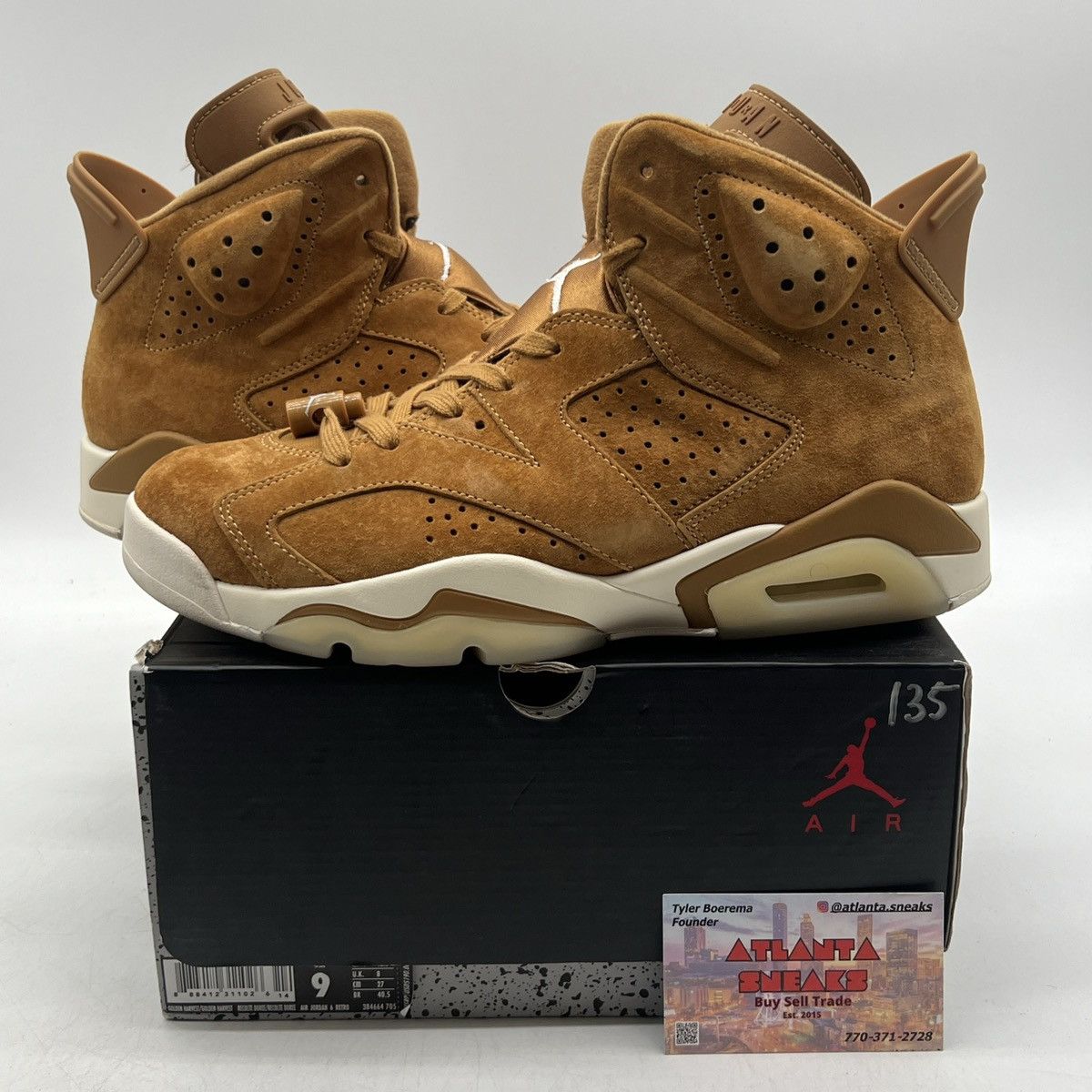 Jordan Brand Air Jordan 6 wheat Size US 9 / EU 42 - 1 Thumbnail
