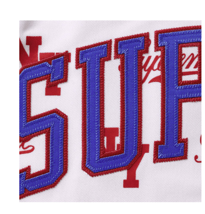 Supreme Supreme Mitchell & Ness Monogram Basketball Jersey Size US XL / EU 56 / 4 - 4 Thumbnail