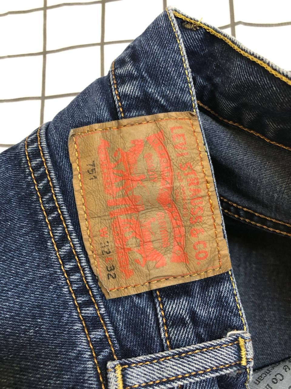 Levi's Jeans Levis Levi`s Modell 751 32 Blau Beinlänge Size US 32 / EU 48 - 13 Thumbnail
