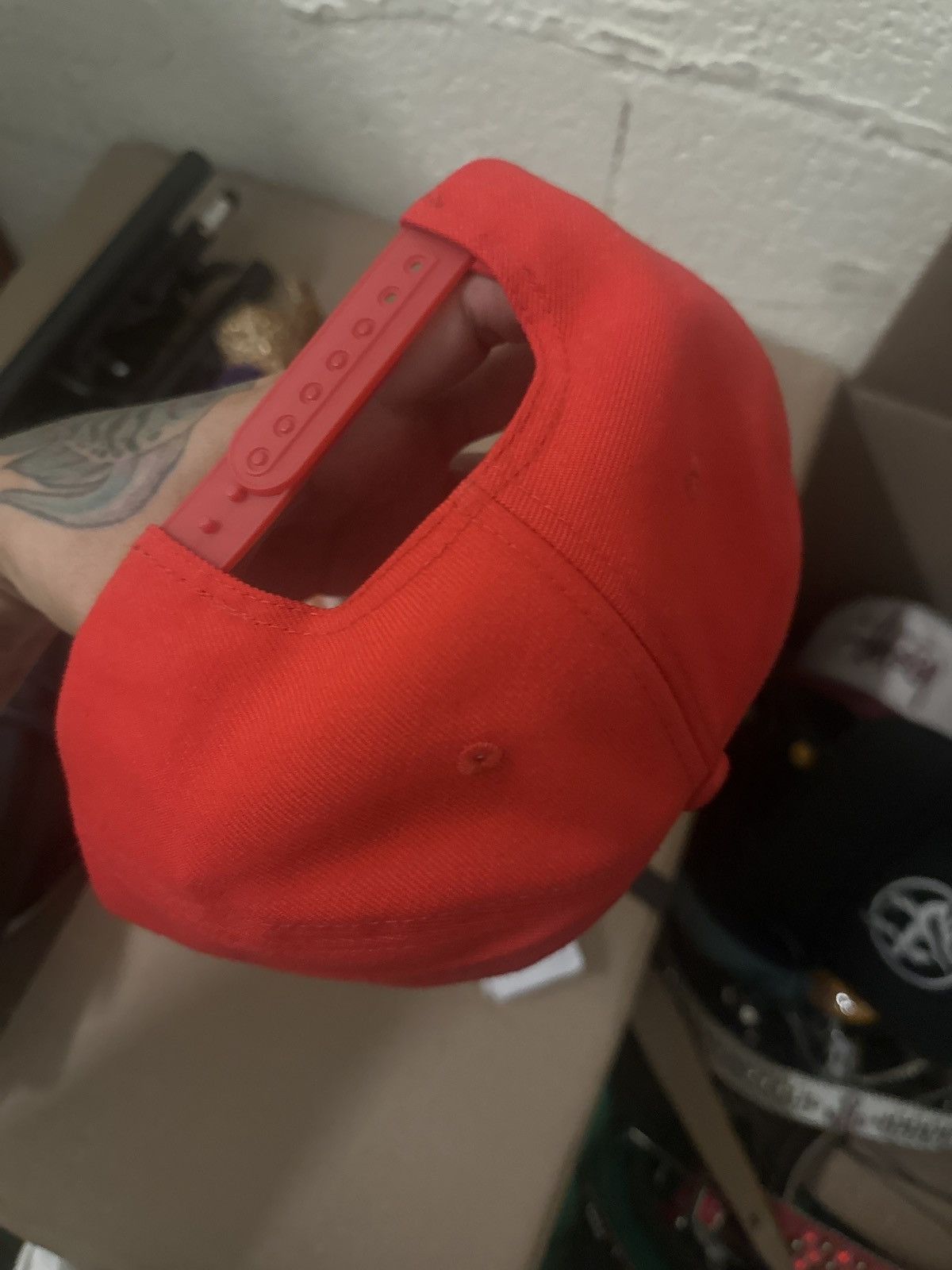 Stussy Stüssy Red Crown Logo Cap Size ONE SIZE - 3 Thumbnail