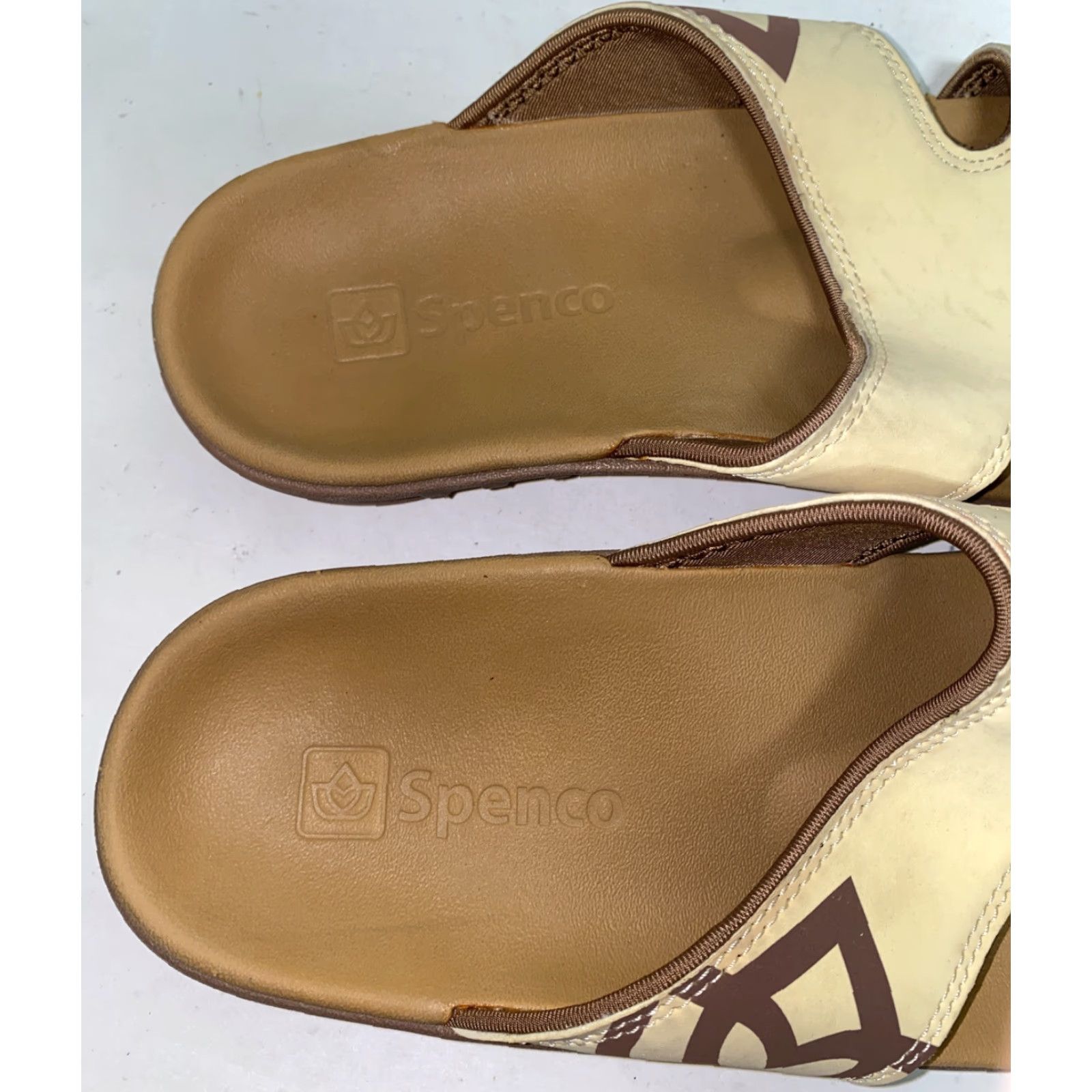 Vintage Spenco Womens Beige Lightweight Sandals Size 10 Size US 10 / IT 40 - 6 Thumbnail