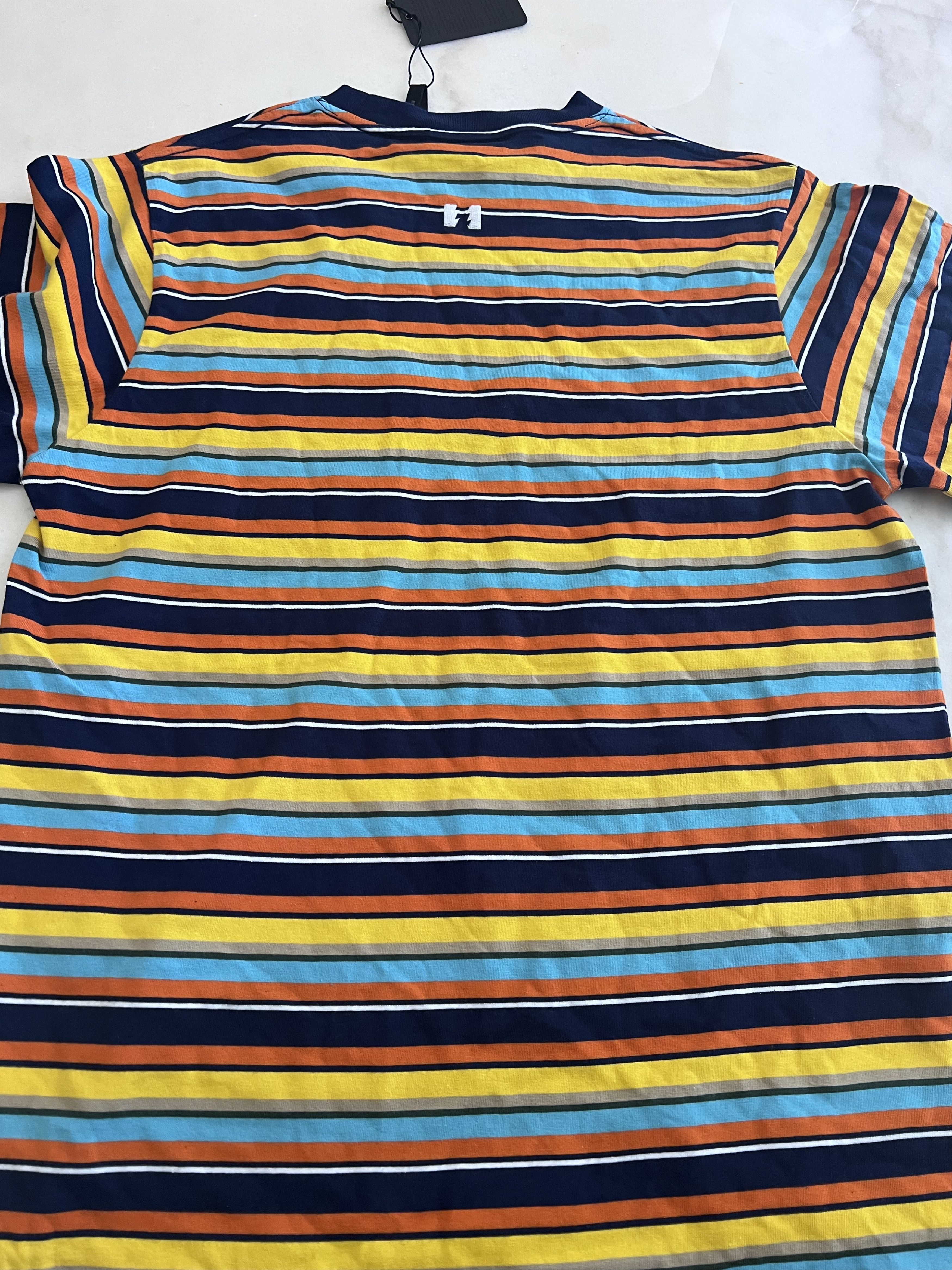 The Hundreds The Hundreds Skaters Short Sleeve Gold Striped Size Small Size US S / EU 44-46 / 1 - 4 Thumbnail