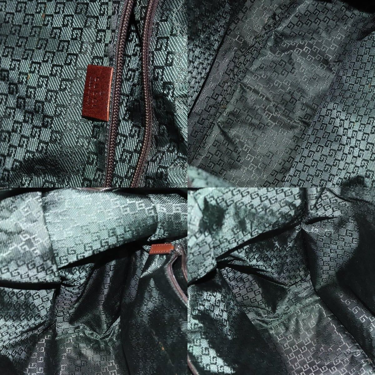 Gucci GUCCI Shoulder Bag Canvas Khaki Size ONE SIZE - 12 Thumbnail