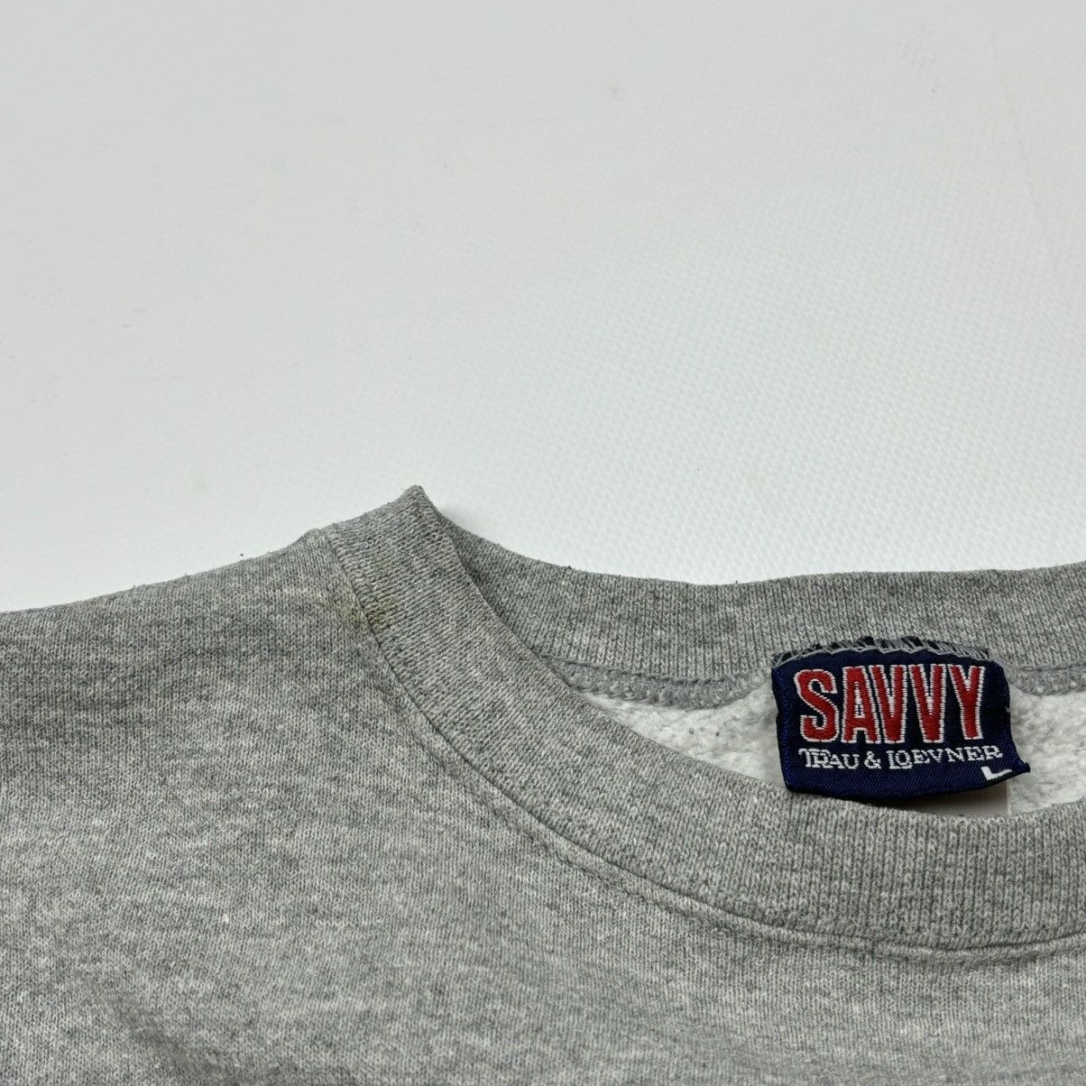 Vintage Vintage sweatshirt university of Notredame grey large USA Size L / US 10 / IT 46 - 5 Thumbnail