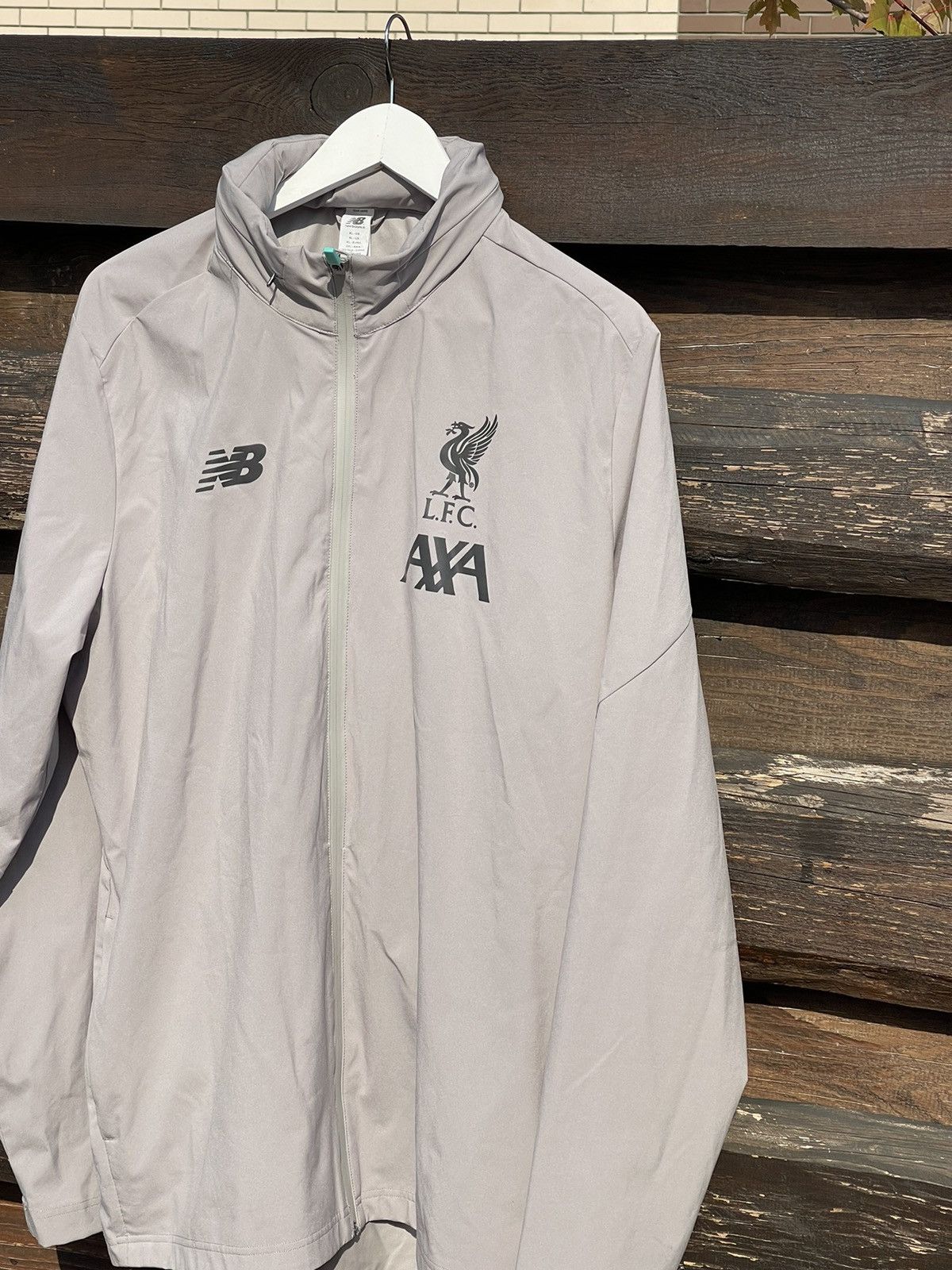 New Balance 2019/2020 New Balance Liverpool grey jacket Size US XL / EU 56 / 4 - 3 Thumbnail