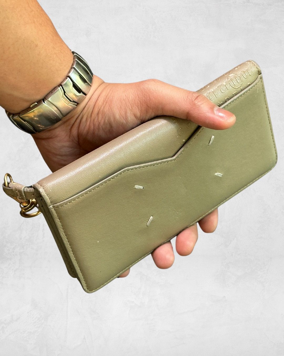 Maison Margiela SS18 Stamp Numbers Logo Long Wallet Size ONE SIZE - 9 Thumbnail