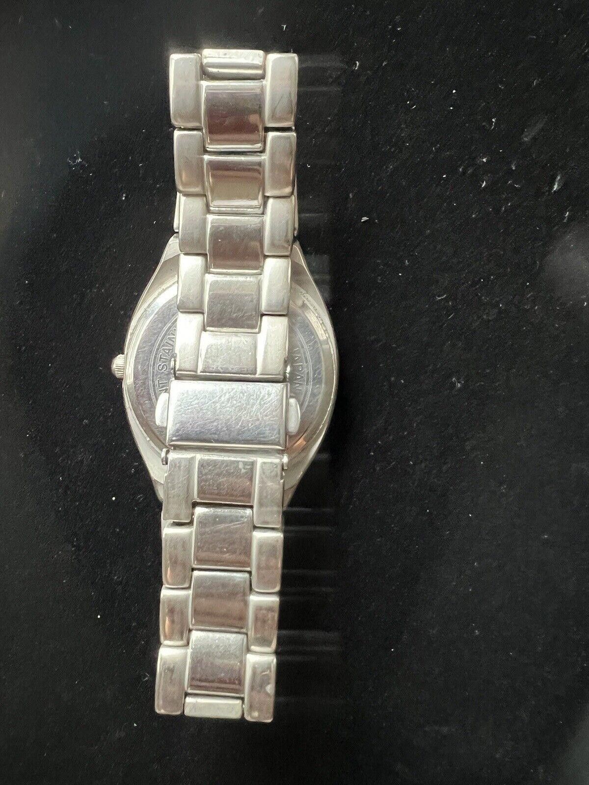 Designer CHARLES LASALLE SILVER color WATCH New Battery Size ONE SIZE - 4 Thumbnail