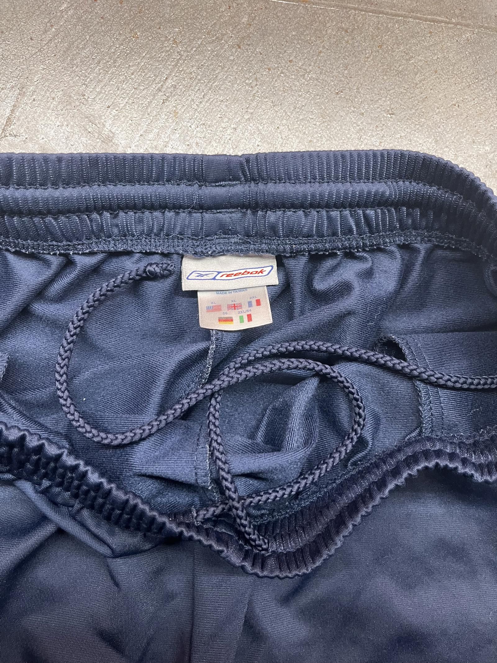 Reebok Y2K Vintage Reebok Baggy Wide Leg Trackpants Navy XL Size US 36 / EU 52 - 5 Thumbnail